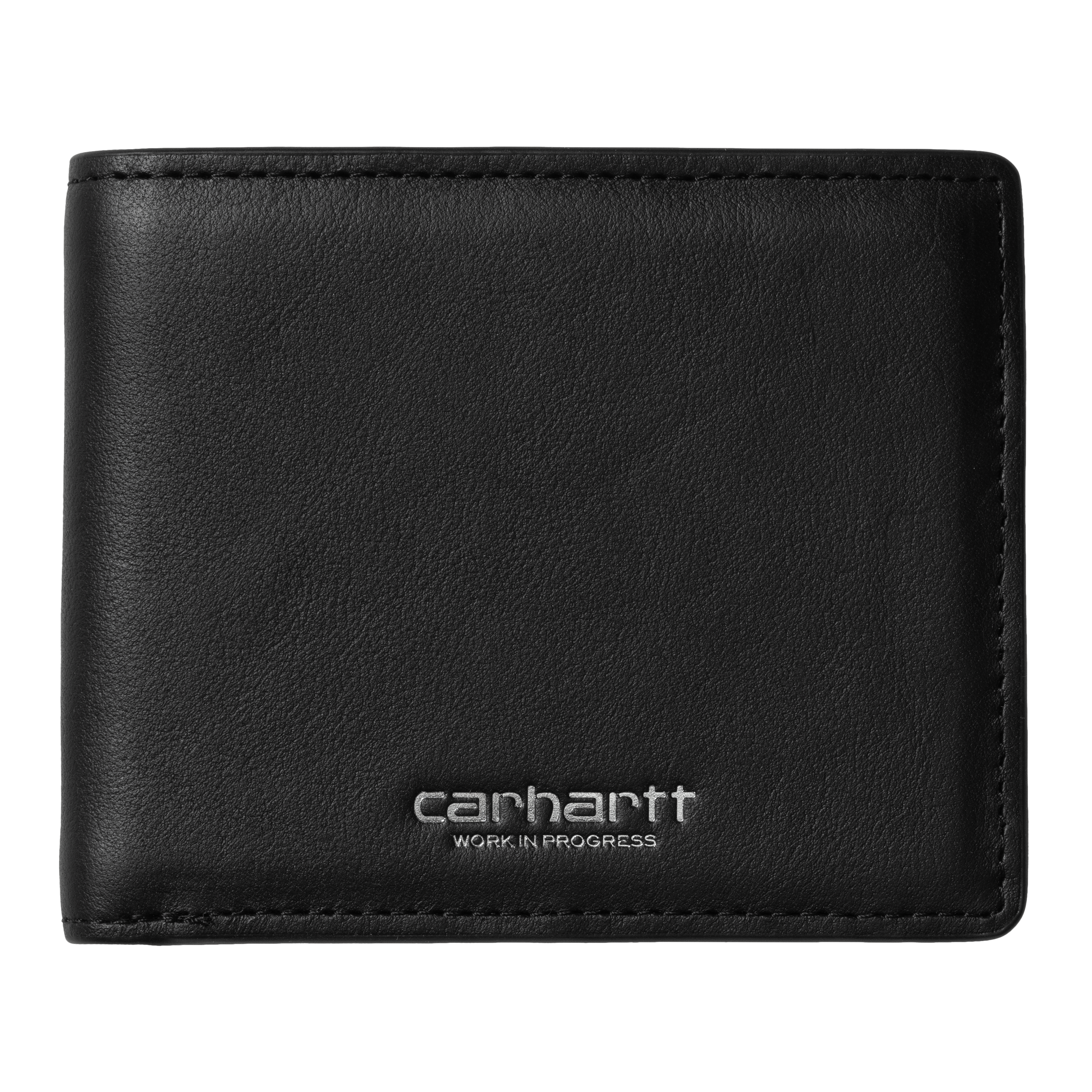 Carhartt WIP Vegas Billfold Wallet, Black / Silver | Official