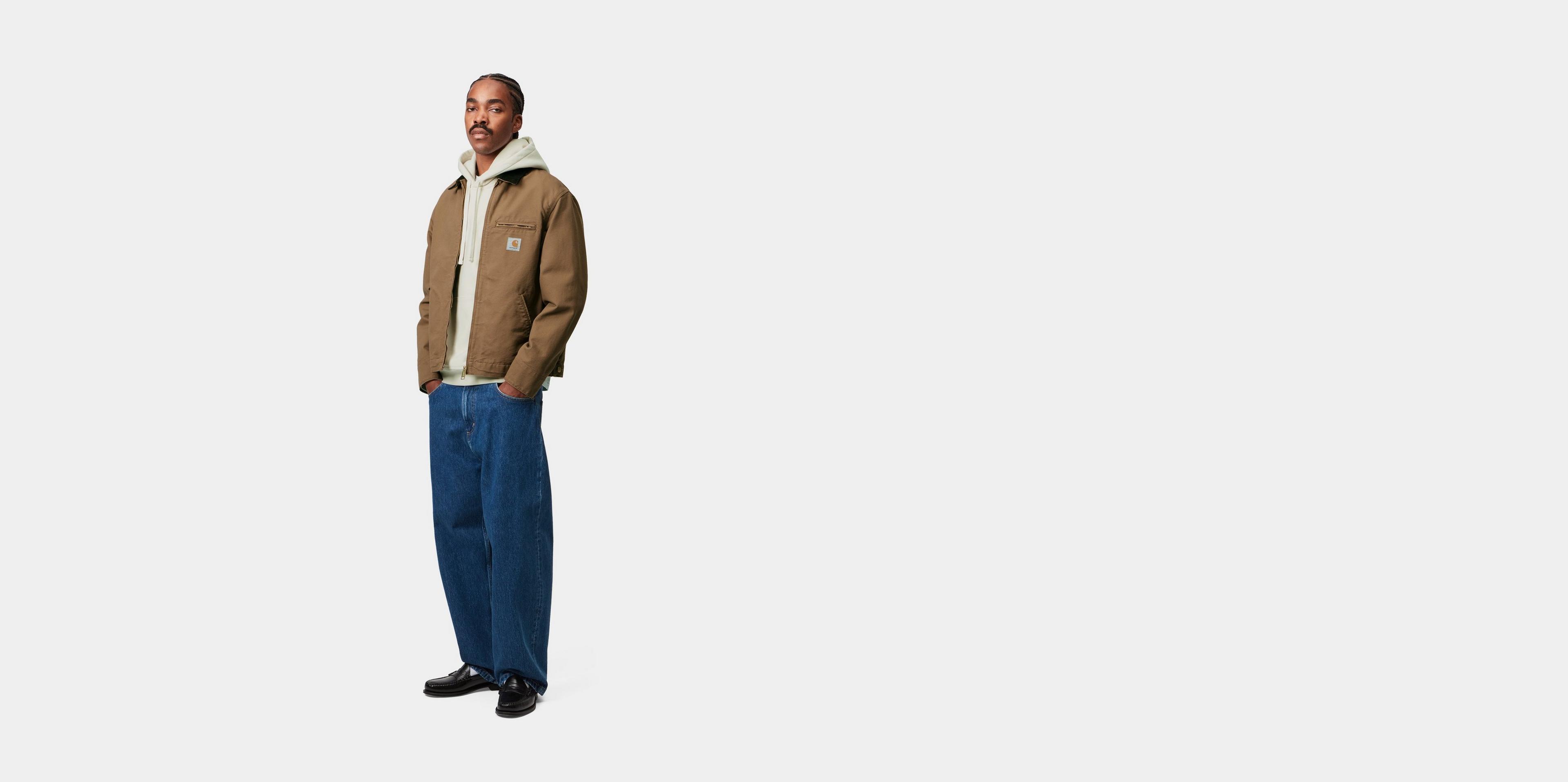 ジャケット・アウター DETROIT JACKET - HamiltonBrown / Tobacco Carhartt WIP Detroit Jacket (Summer), Hamilton Brown