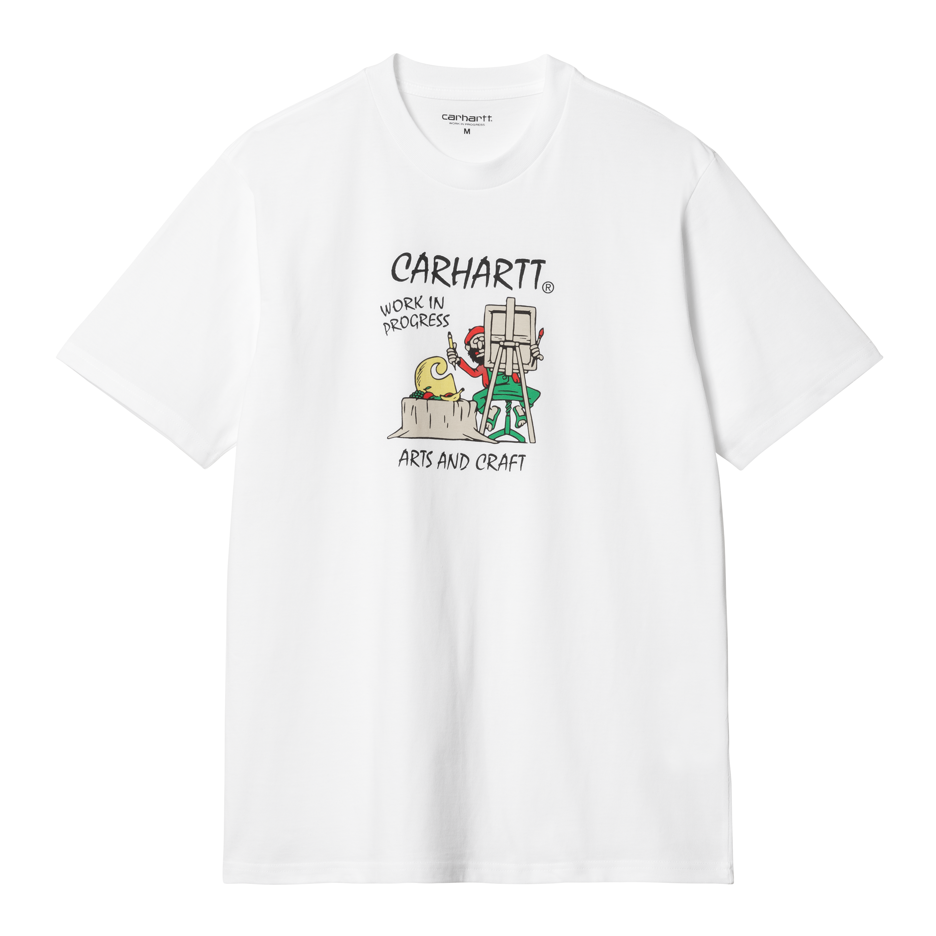 Carhartt WIP Short Sleeve Art Supply T-Shirt en Blanco