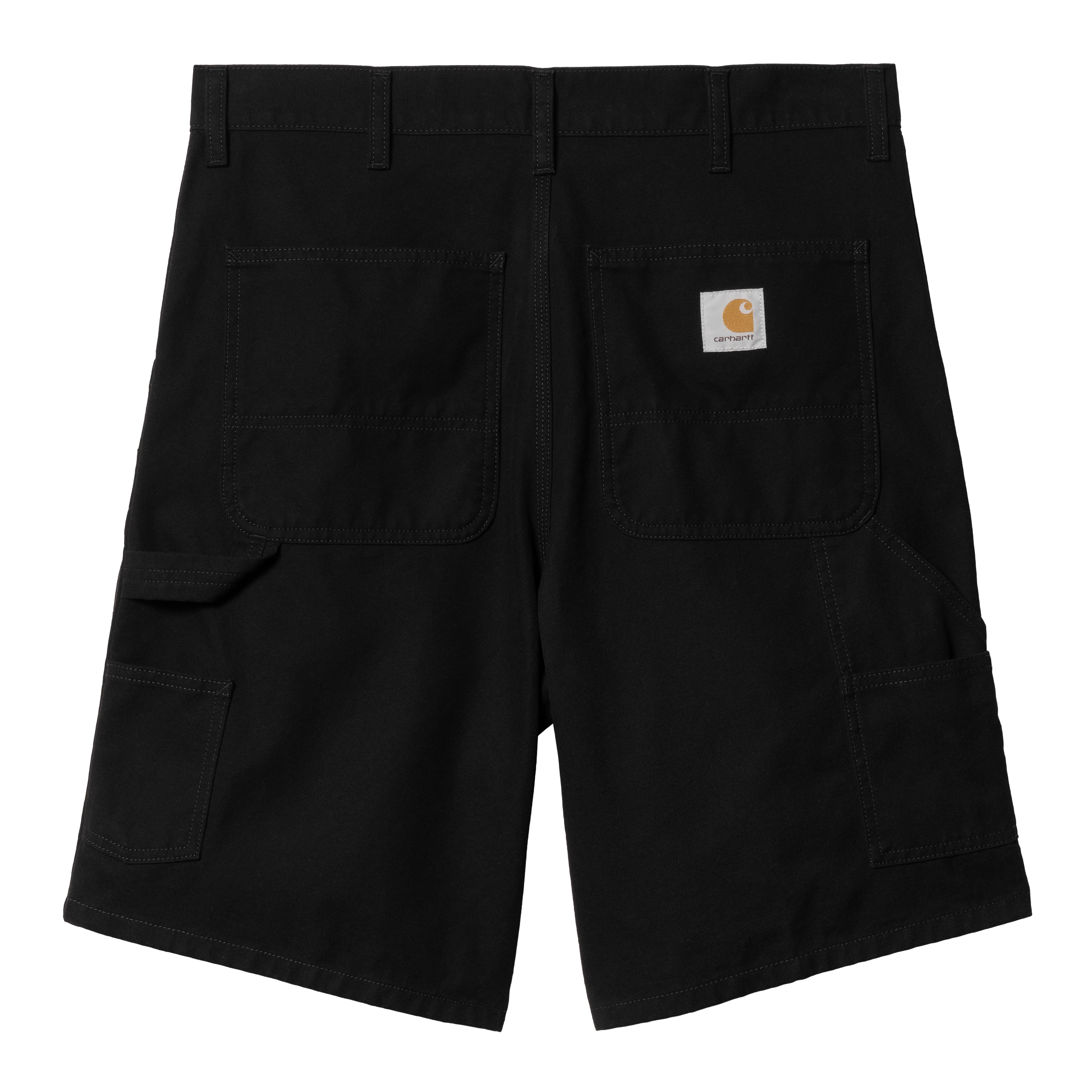 Carhartt WIP Double Knee Short in Schwarz