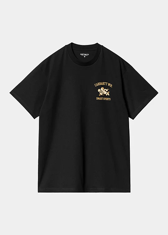 Carhartt WIP Short Sleeve Smart Sports T-Shirt in Black