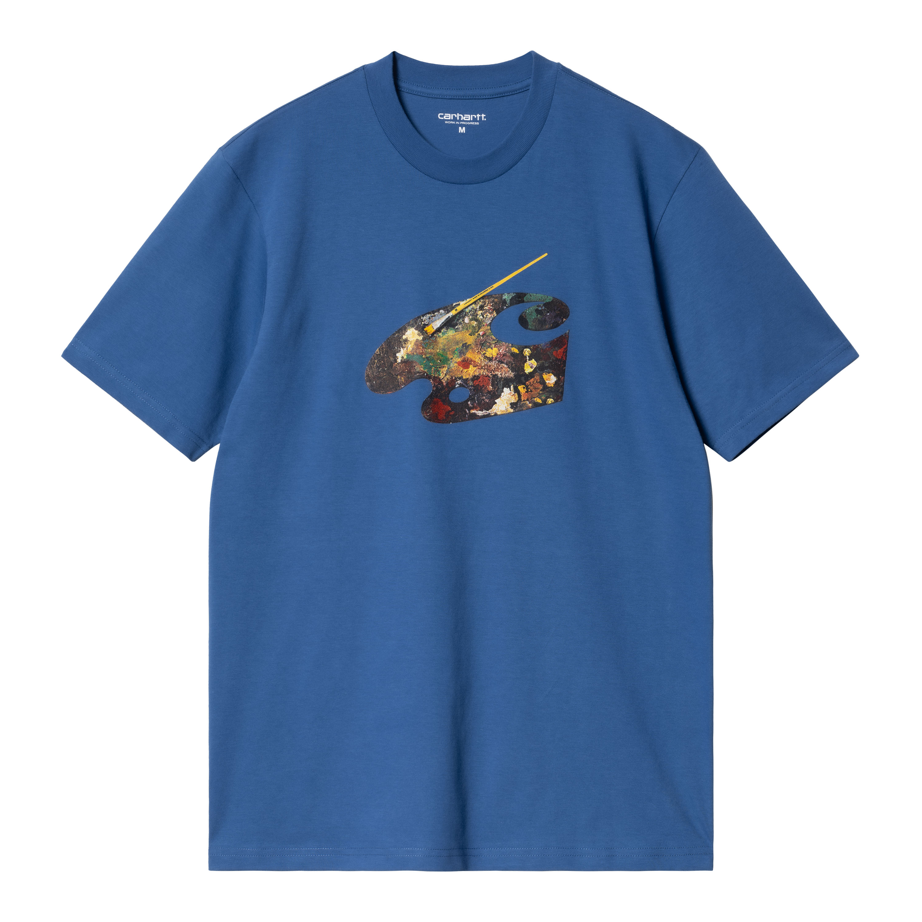 Carhartt WIP Short Sleeve Palette T-Shirt en Azul