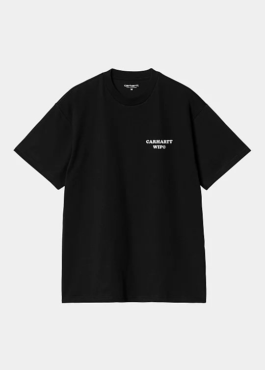 Carhartt WIP Short Sleeve Isis Maria Dinner T-Shirt in Black