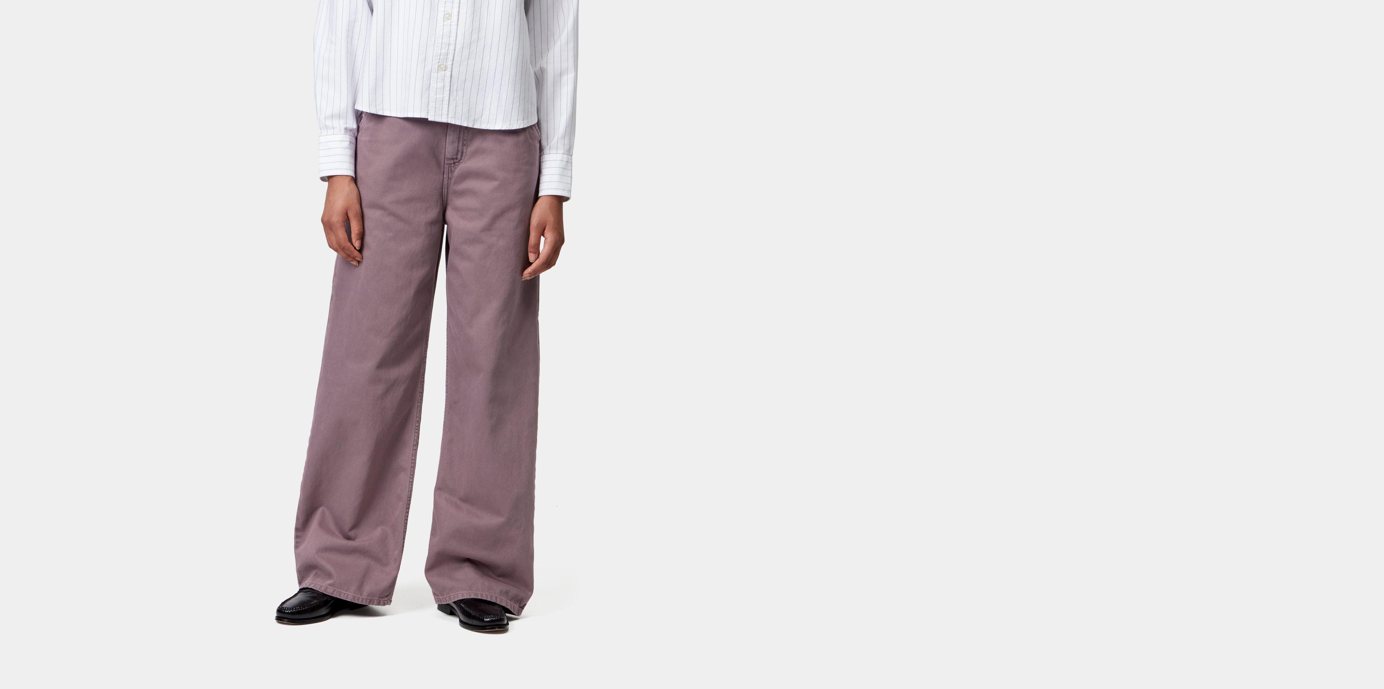 Carhartt WIP W' Jens Pant Phlox stone dyed | purple | 26 | Women