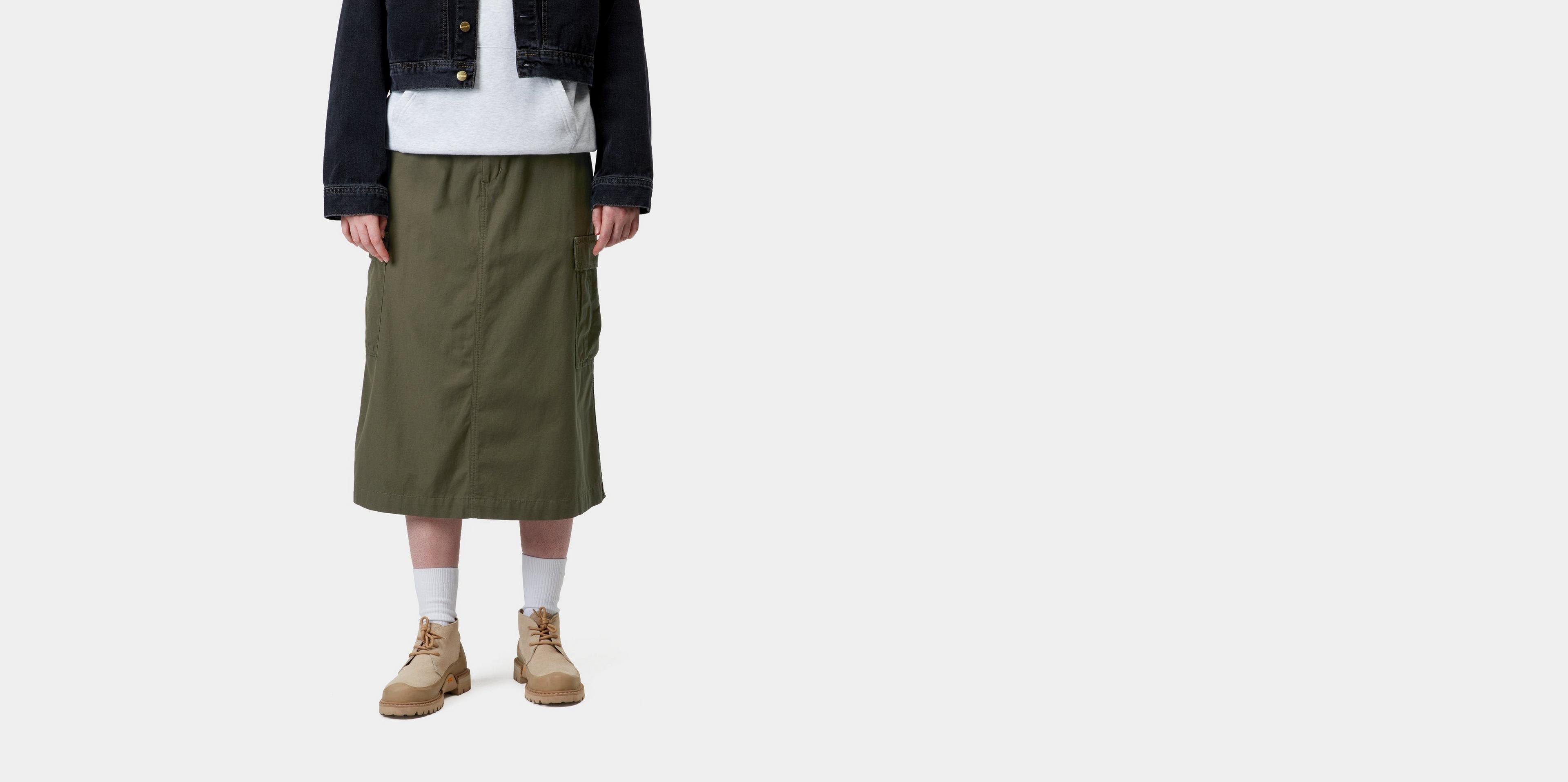 VIP【関税送料無料】希少 Carhartt Wip Jet Cargo skirt Carhartt WIP WMNS Jet Cargo Skirt Green | BSTN Store