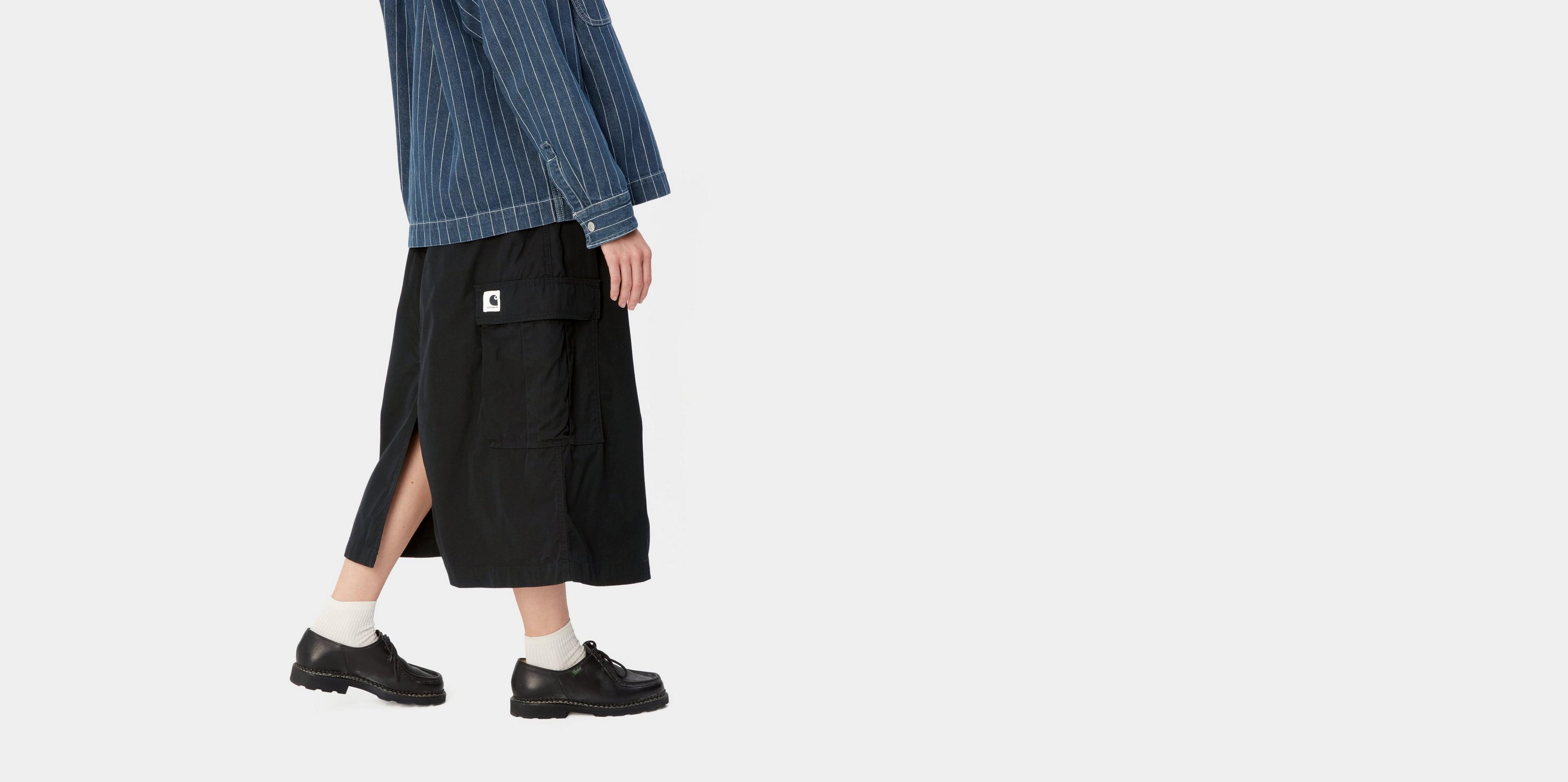 Carhartt WIP W' Jet Cargo Skirt, Black | Official Online Store