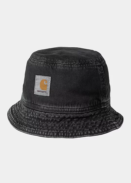 Carhartt WIP Garrison Bucket Hat en Negro