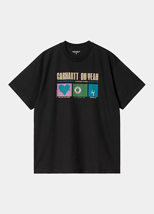Carhartt WIP Short Sleeve Oh Yeah T-Shirt em Preto