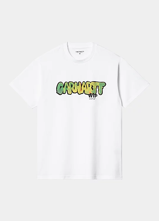 Carhartt WIP Short Sleeve Drip T-Shirt Blanc
