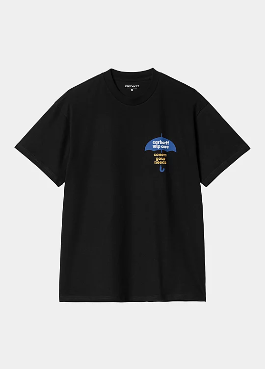 Carhartt WIP Short Sleeve Covers T-Shirt in Nero