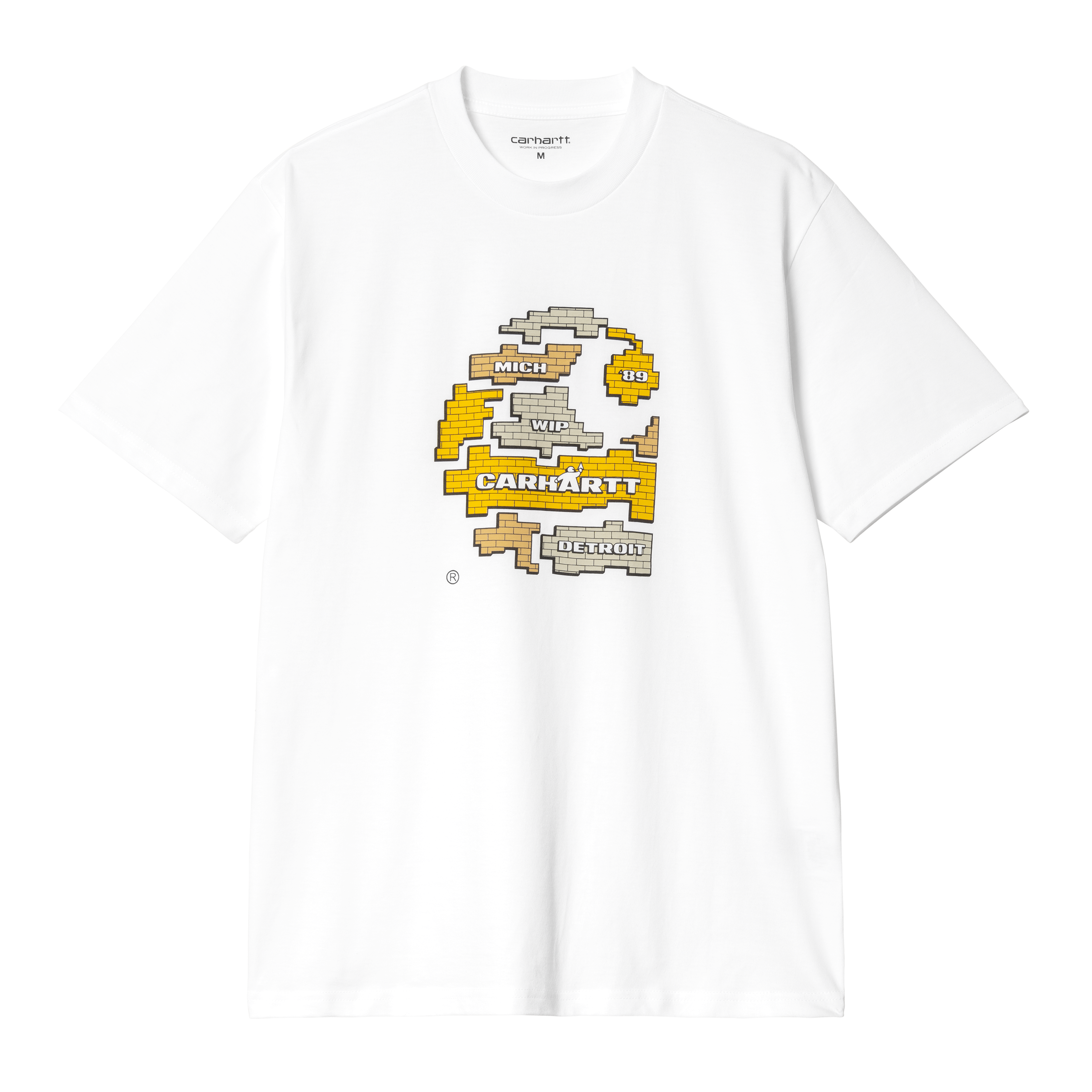 Carhartt WIP Short Sleeve Graft T-Shirt in White