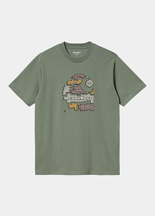 Carhartt WIP Short Sleeve Graft T-Shirt in Verde