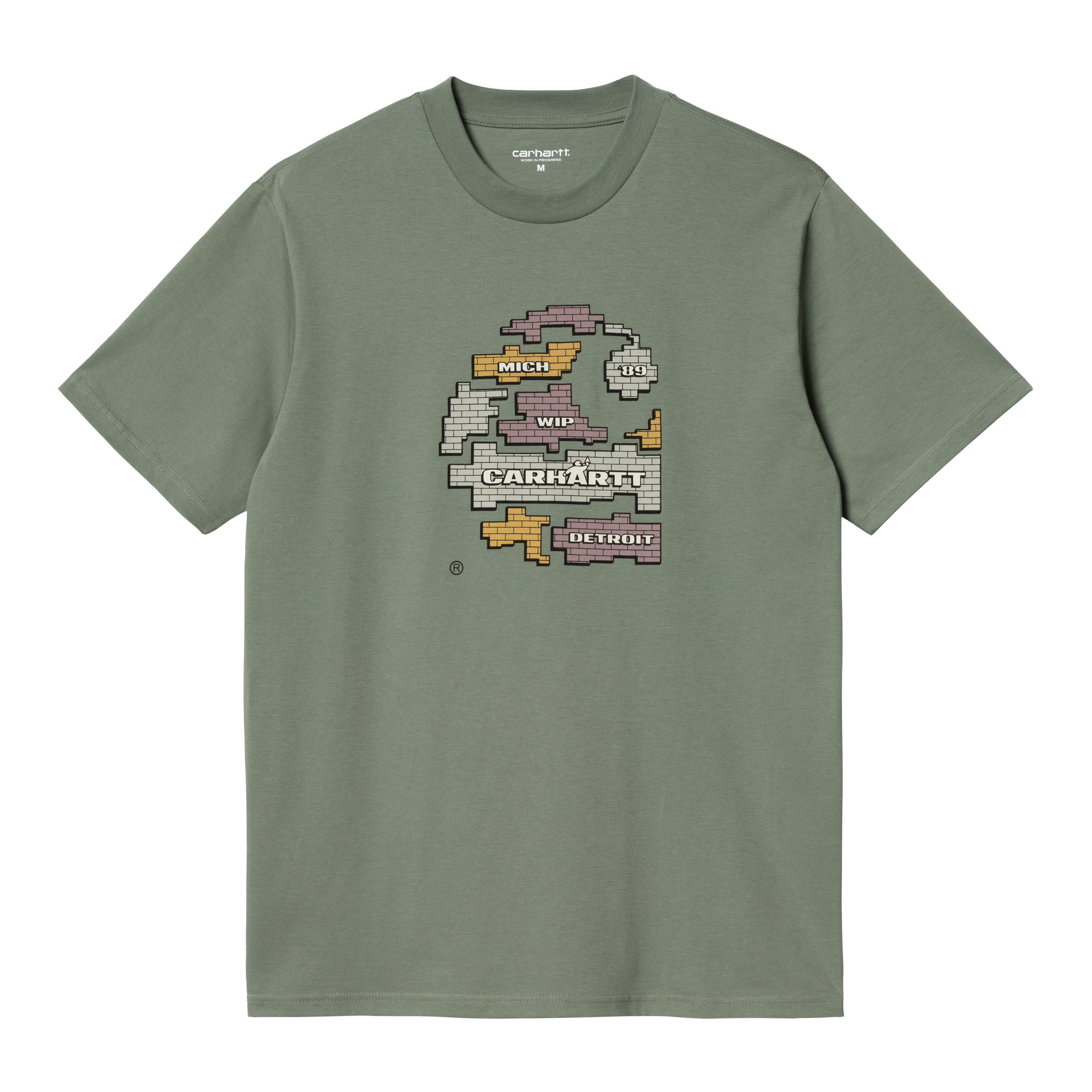 Carhartt WIP Short Sleeve Graft T-Shirt em Verde