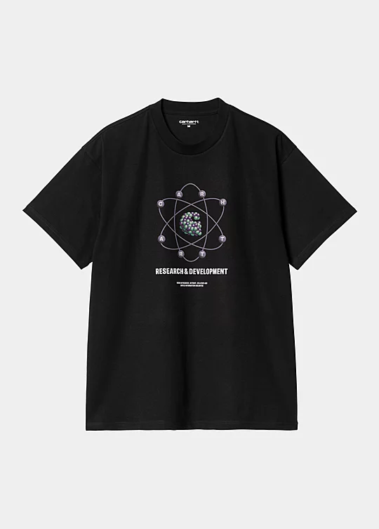 Carhartt WIP Short Sleeve R&D T-Shirt en Negro