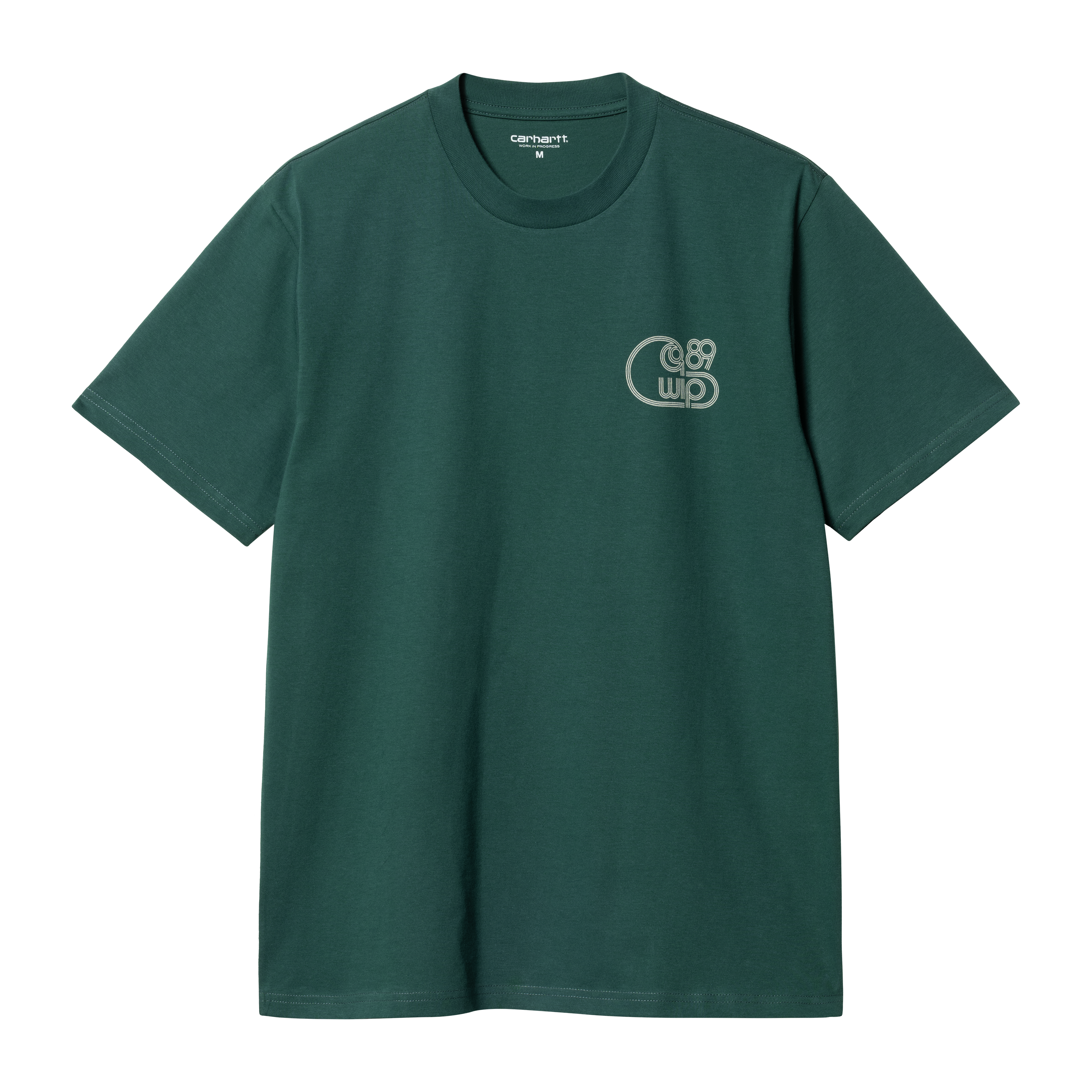 Carhartt WIP Short Sleeve Night Night T-Shirt in Green