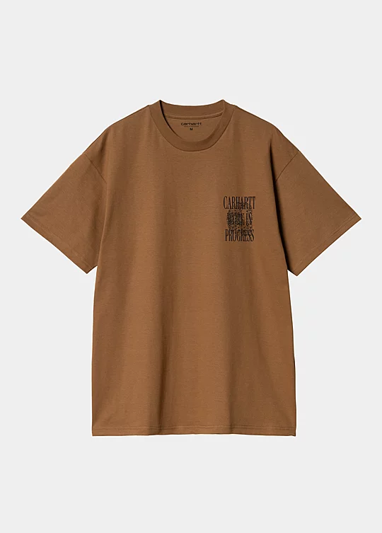 Carhartt WIP Short Sleeve Always a WIP T-Shirt in Marrone