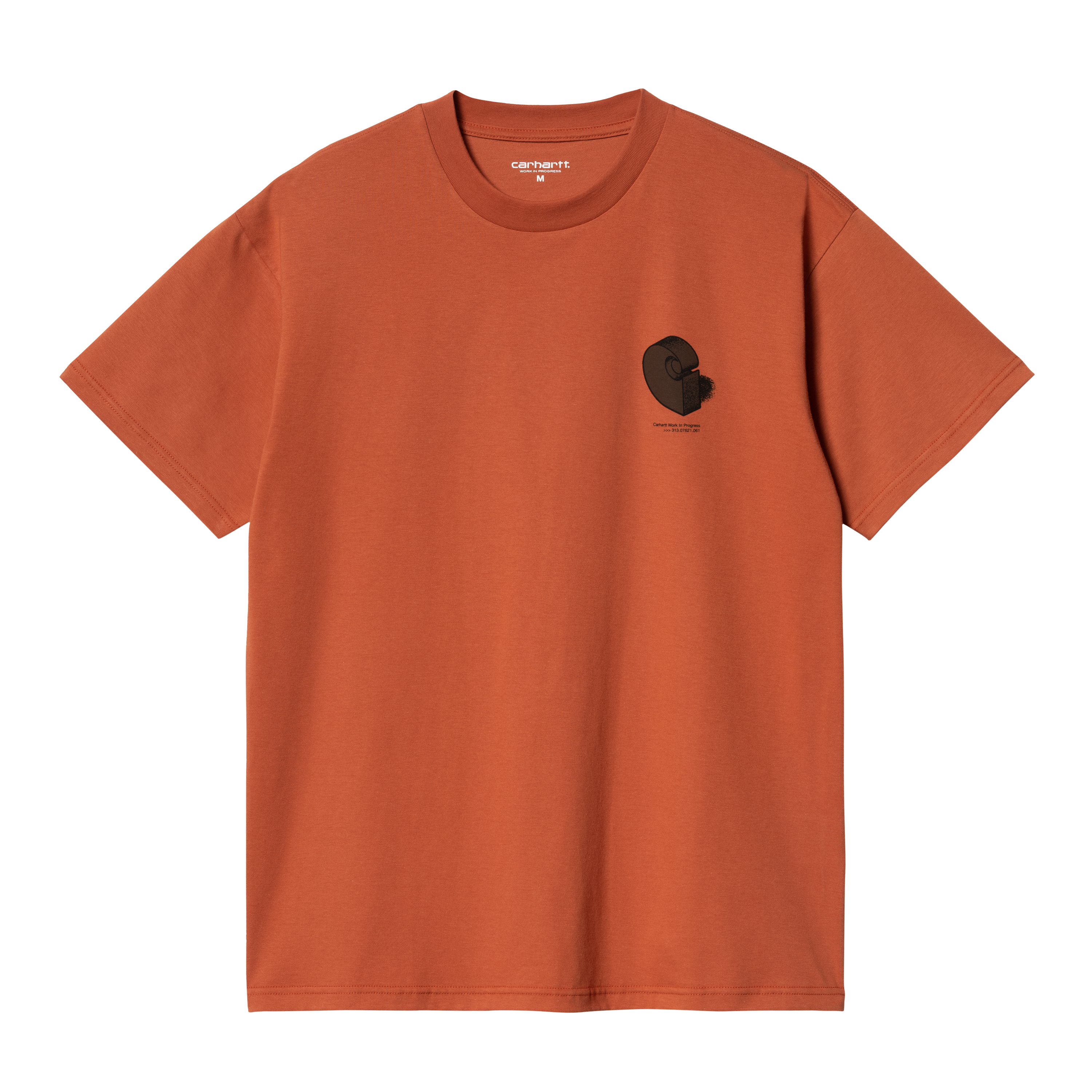 Carhartt WIP Short Sleeve Diagram C T-Shirt in Rot