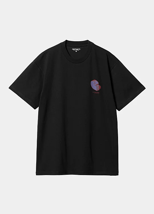 Carhartt WIP Short Sleeve Diagram C T-Shirt in Black