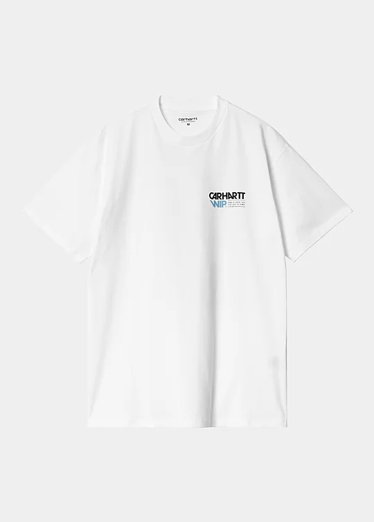 Carhartt WIP Short Sleeve Contact Sheet T-Shirt Blanc