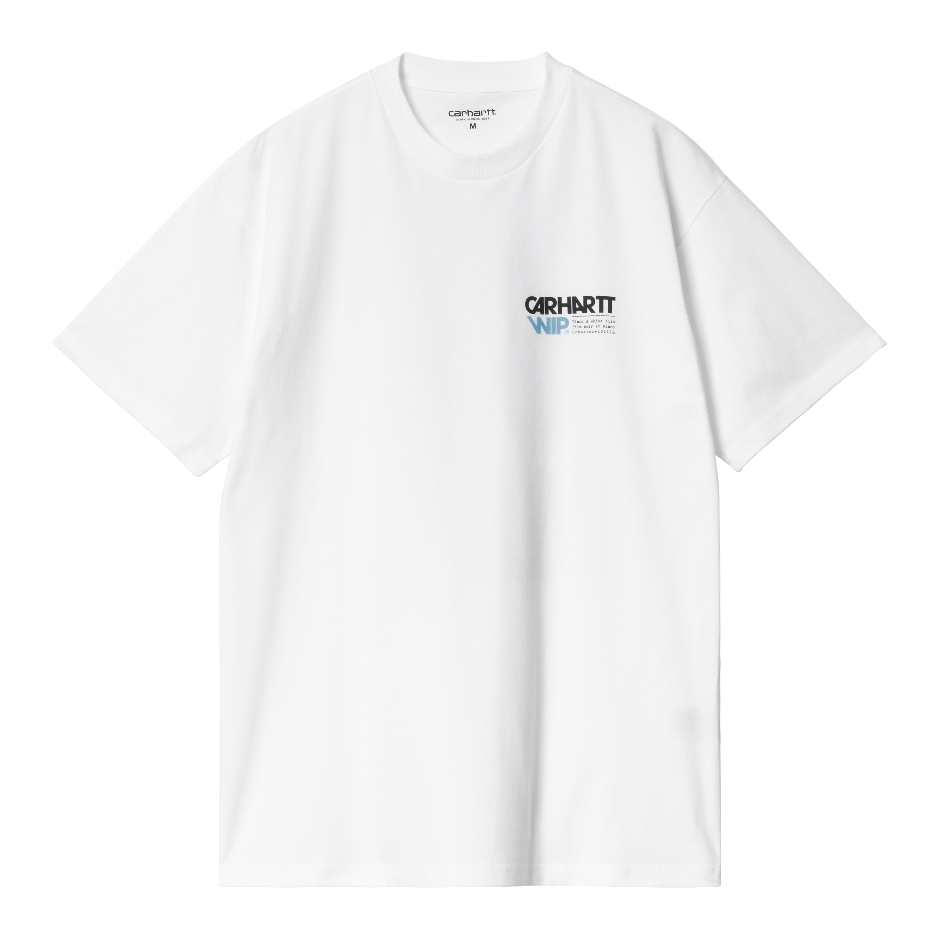 Carhartt WIP Short Sleeve Contact Sheet T-Shirt Blanc