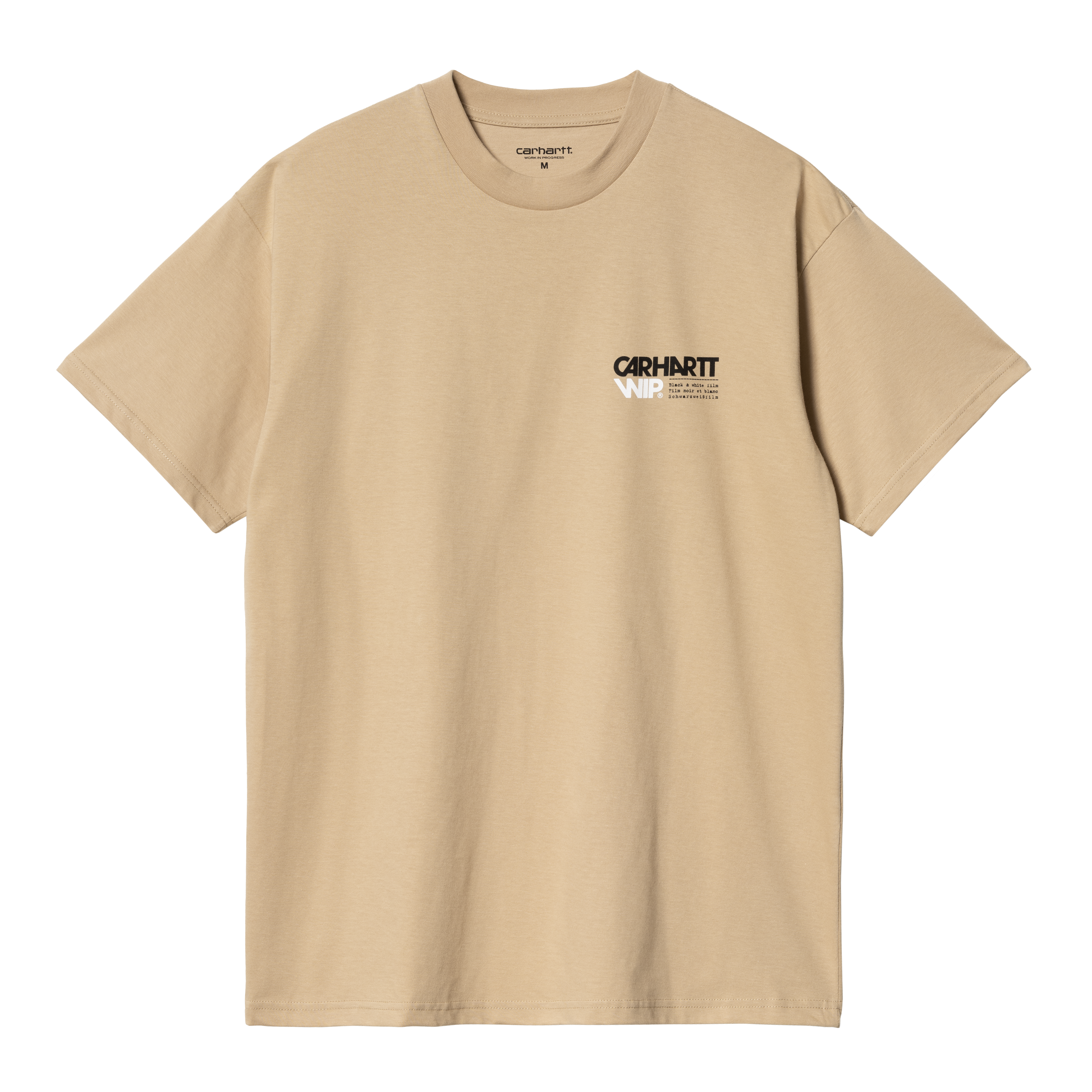 Carhartt WIP Short Sleeve Contact Sheet T-Shirt en Beige