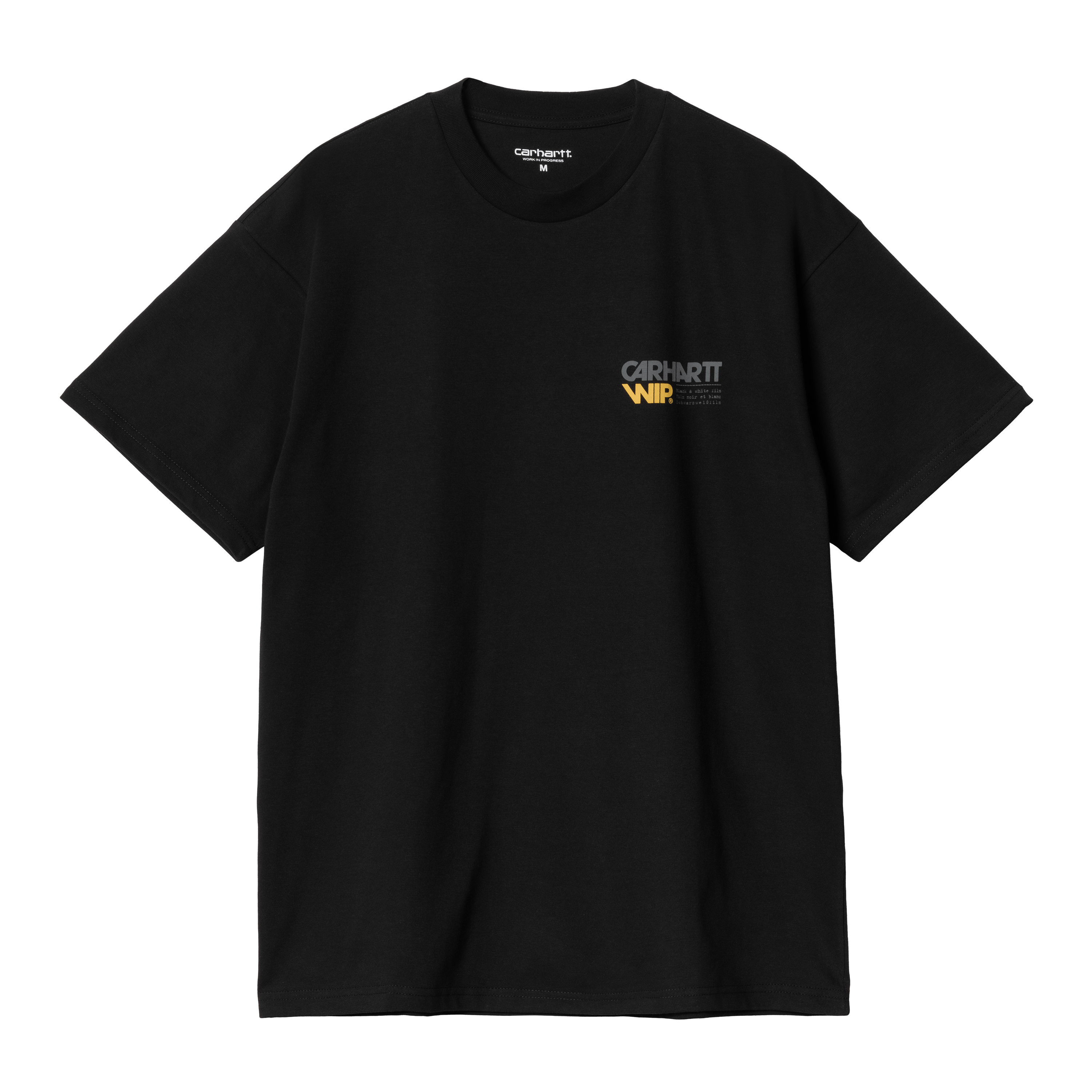 Carhartt WIP Short Sleeve Contact Sheet T-Shirt in Black