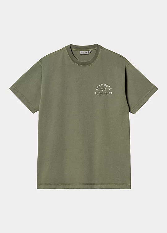 Carhartt WIP Short Sleeve Class of 89 T-Shirt in Verde