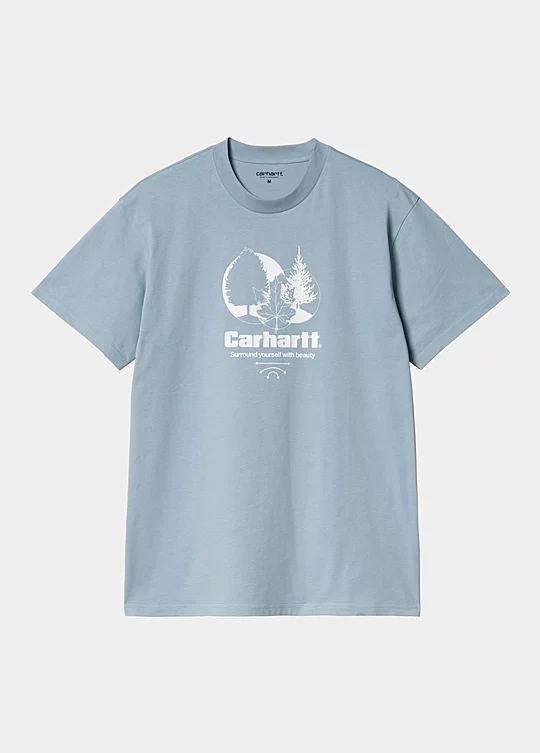 Carhartt WIP Short Sleeve Surround T-Shirt in Blu