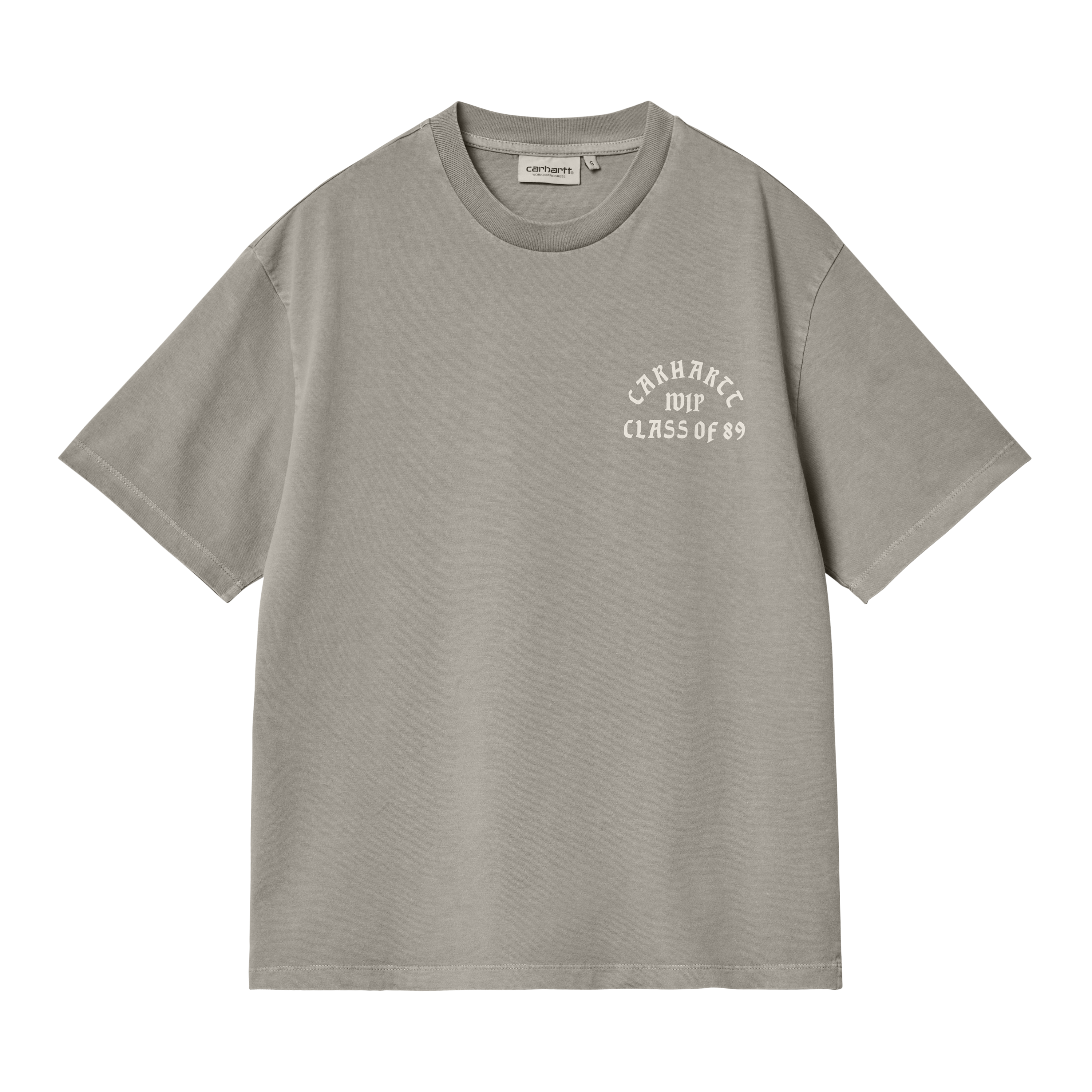 Carhartt WIP Women’s Short Sleeve Class of 89 T-Shirt Gris