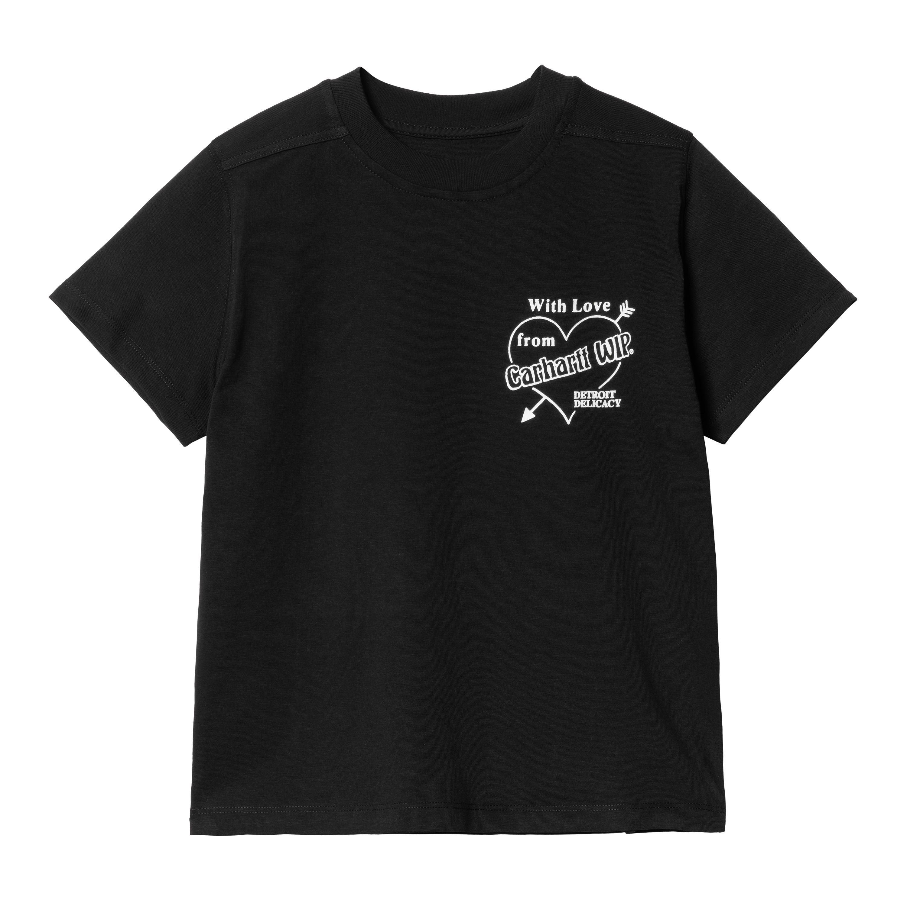 Carhartt WIP Women’s Short Sleeve Delicacy T-Shirt in Black