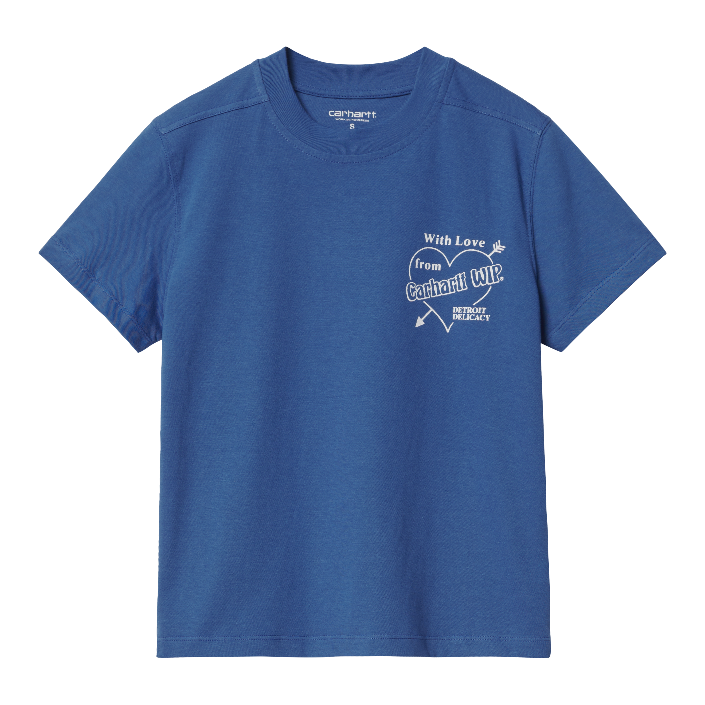 Carhartt WIP Women’s Short Sleeve Delicacy T-Shirt in Blue