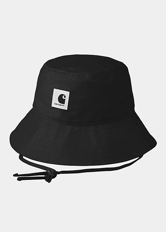 Carhartt WIP Women’s Ashley Bucket Hat en Negro