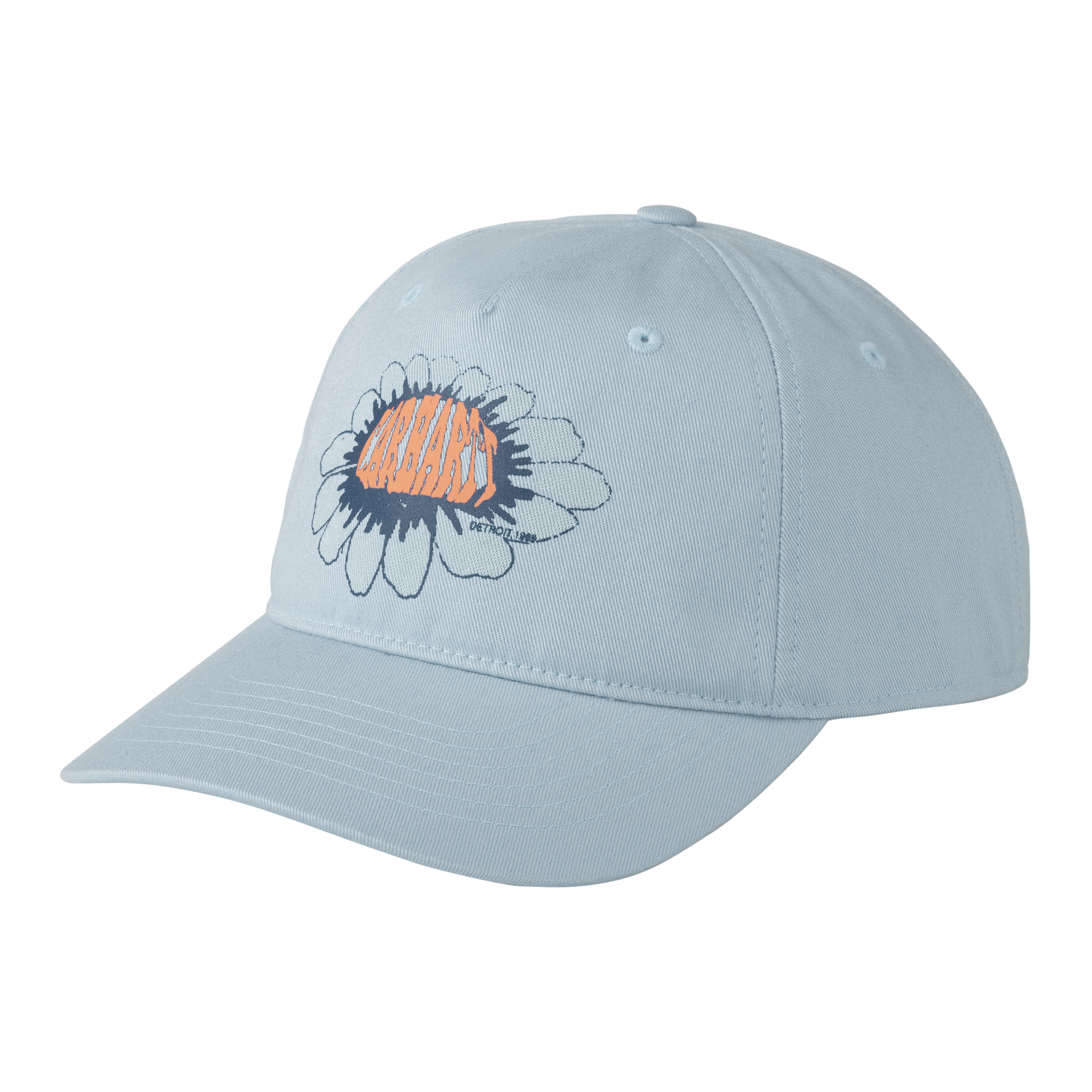 Carhartt WIP Pixel Flower Cap in Blau