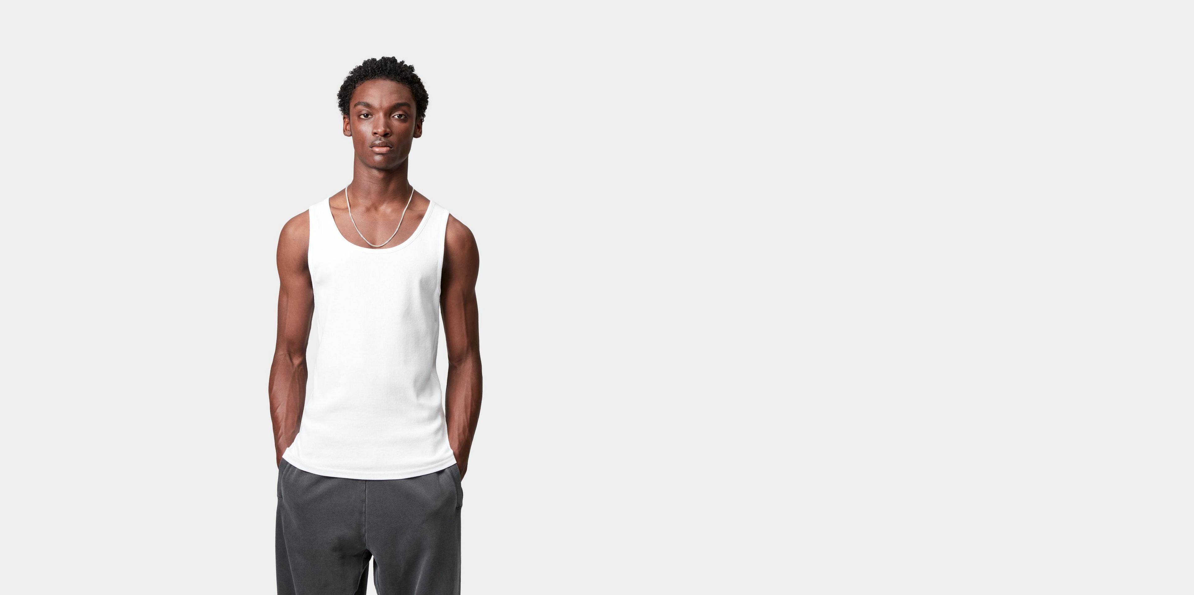 Carhartt WIP A-Shirt, White + White | Official Online Store