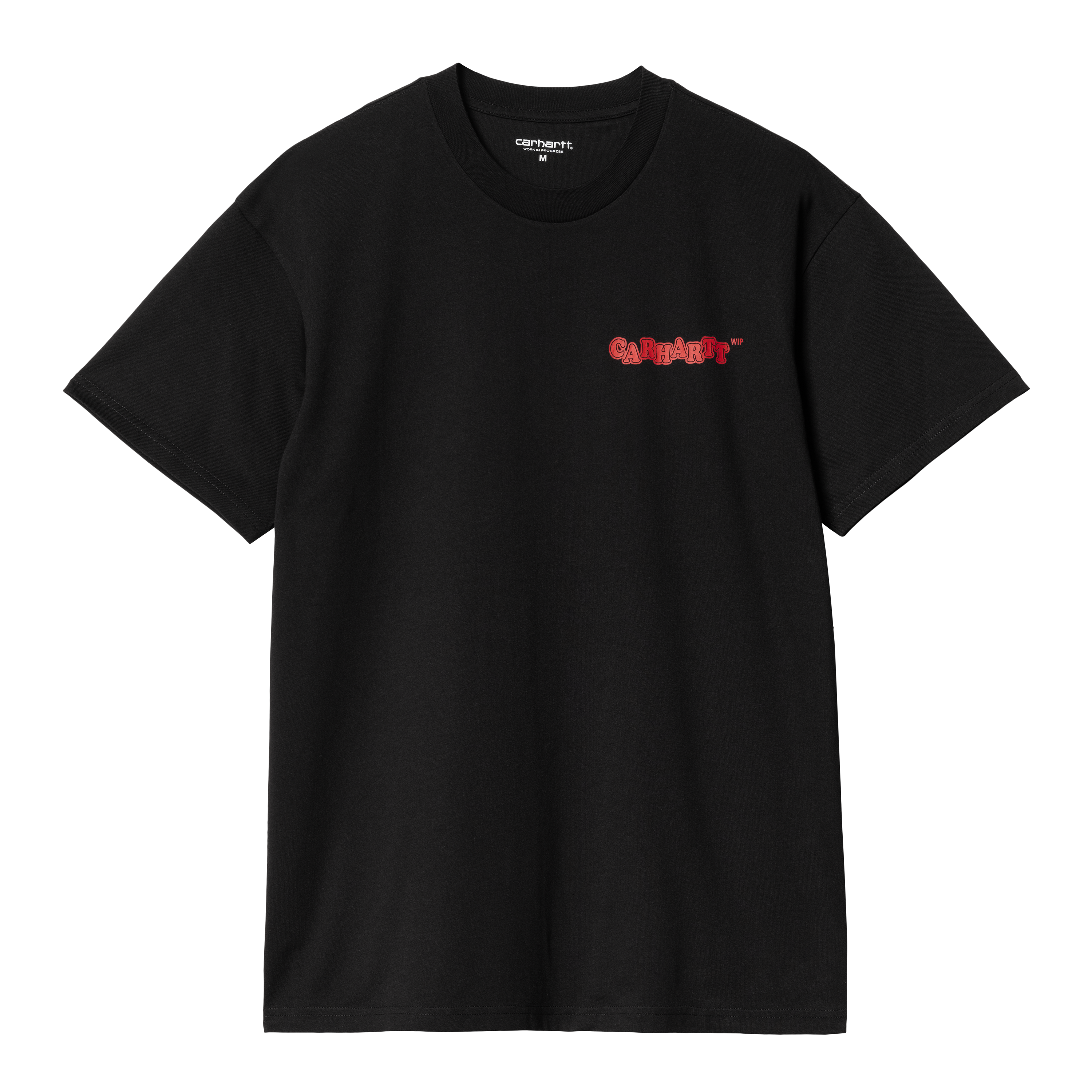 Carhartt WIP Short Sleeve Fast Food T-Shirt in Schwarz