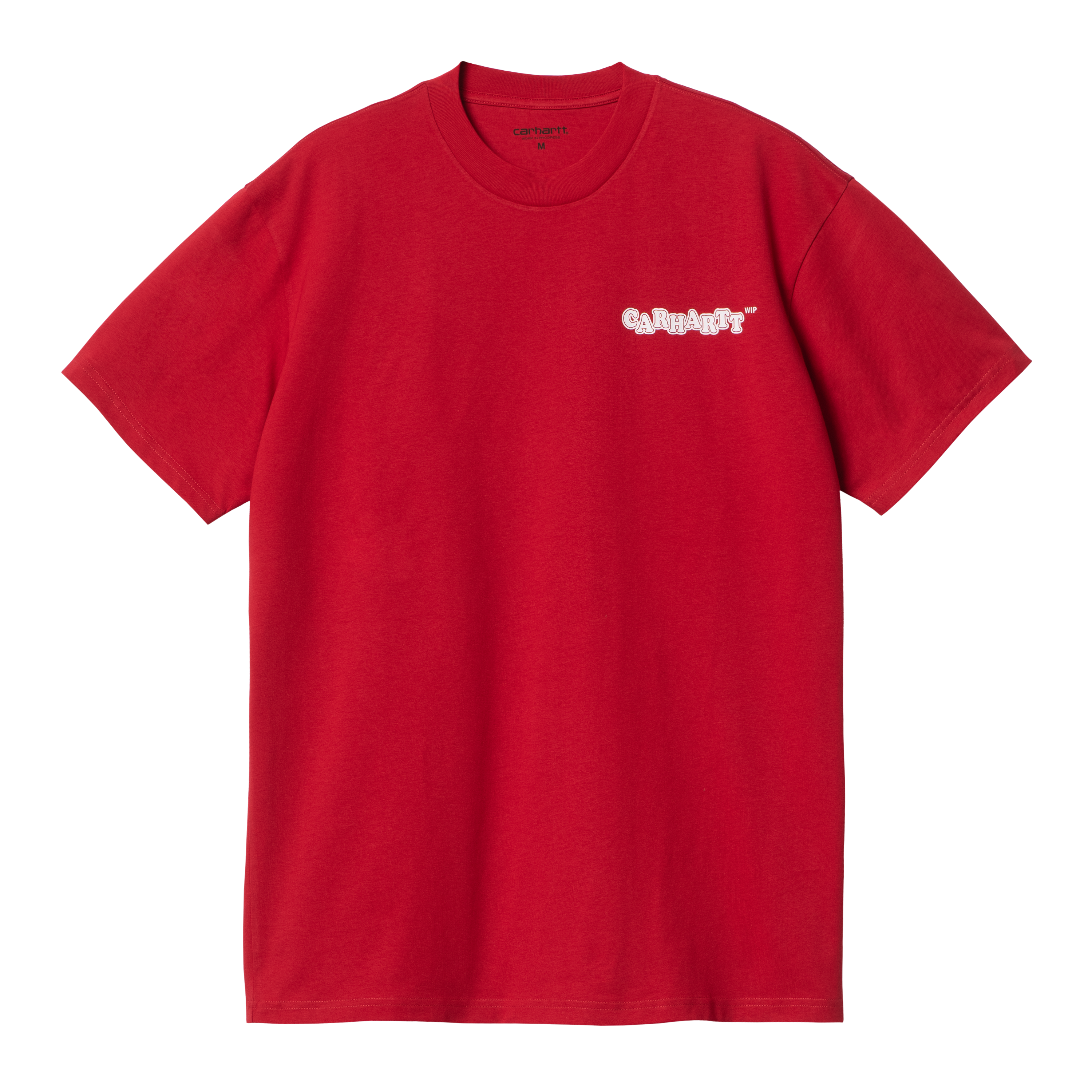 Carhartt WIP Short Sleeve Fast Food T-Shirt in Rot