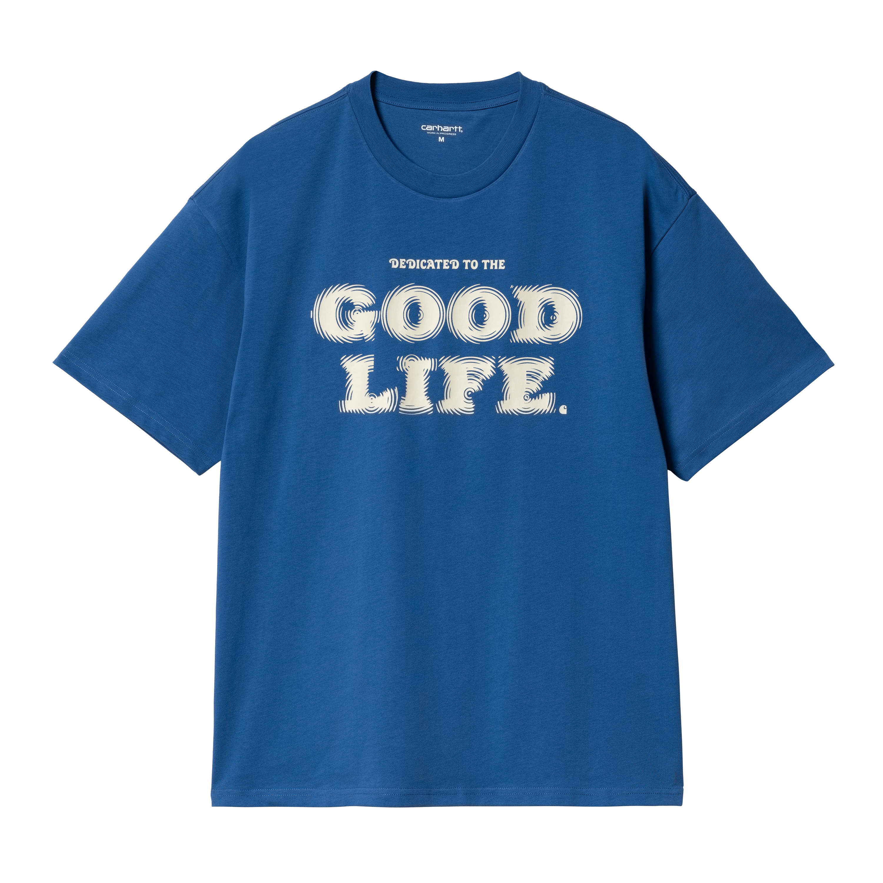 Carhartt WIP Short Sleeve Mist T-Shirt in Blu