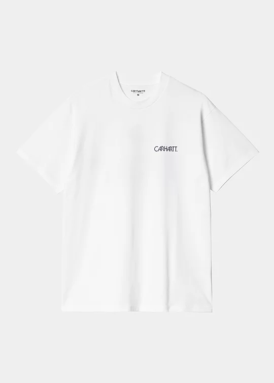 Carhartt WIP Short Sleeve Soil T-Shirt in Bianco