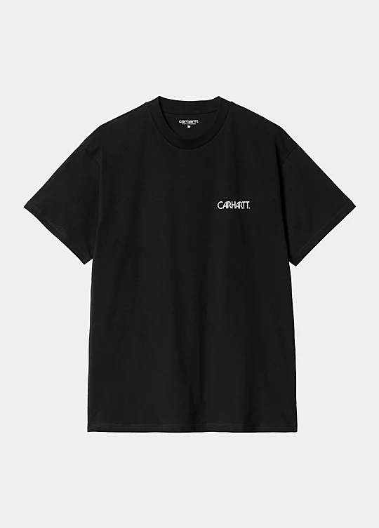 Carhartt WIP Short Sleeve Soil T-Shirt in Nero