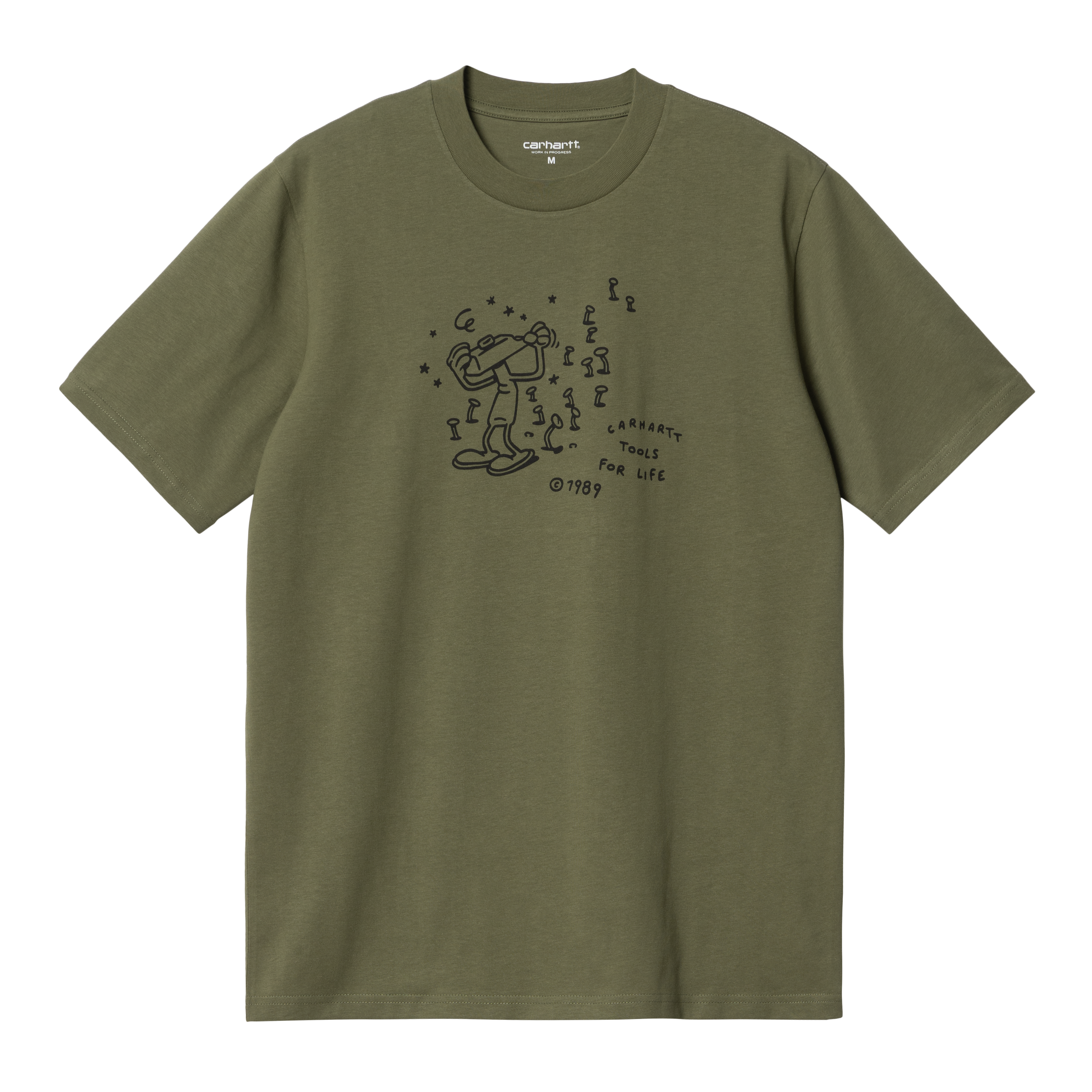 Carhartt WIP Short Sleeve Tools For Life T-Shirt in Green