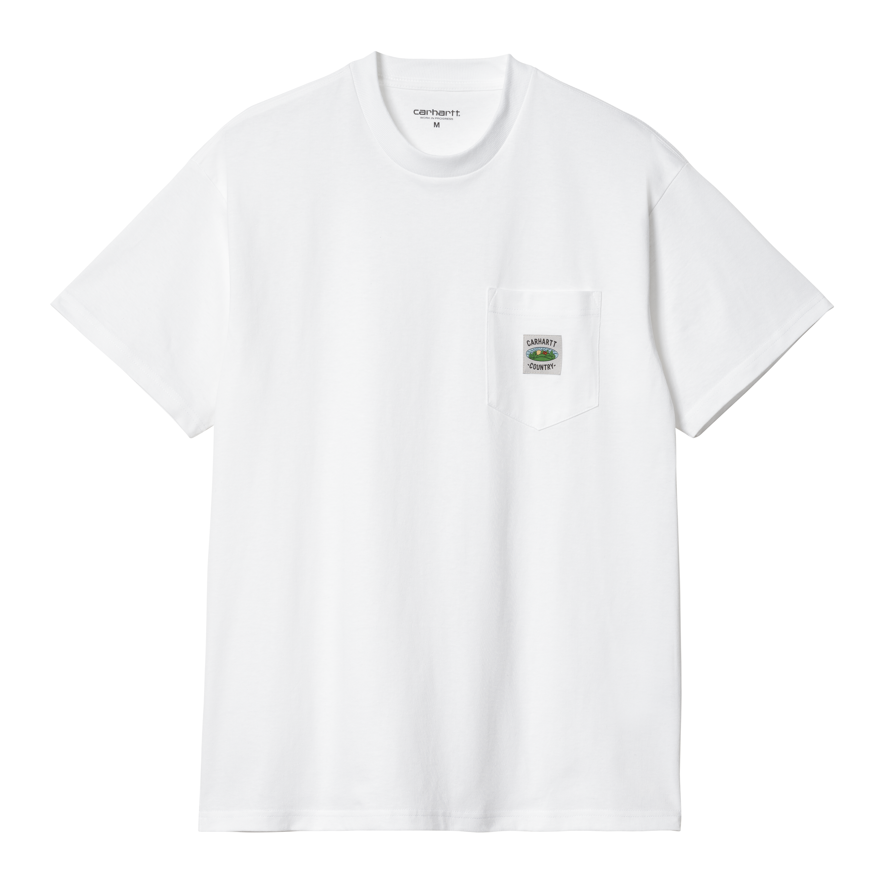 Carhartt WIP Short Sleeve Field Pocket T-Shirt em Branco