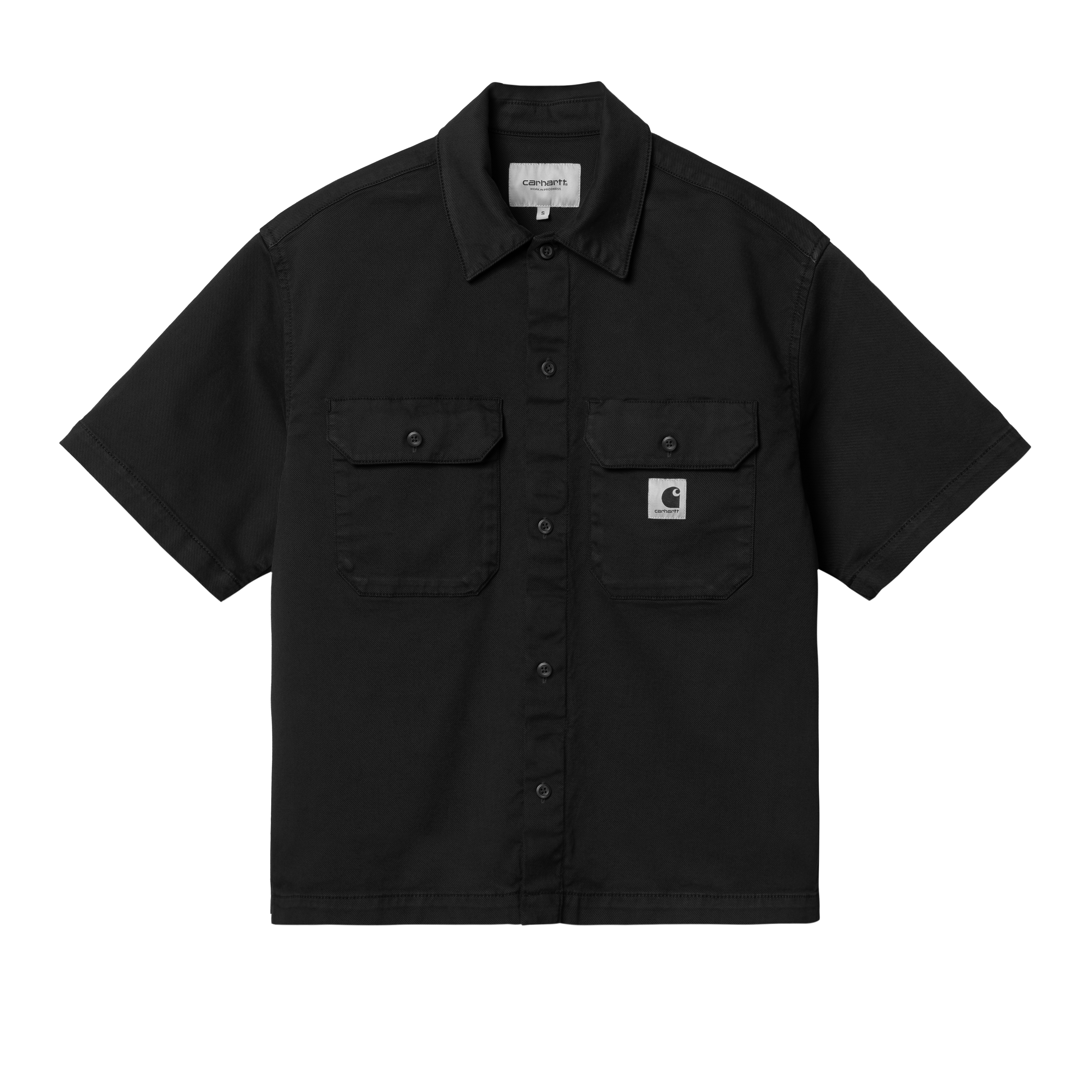 Carhartt WIP Women’s Short Sleeve Craft Shirt in Schwarz