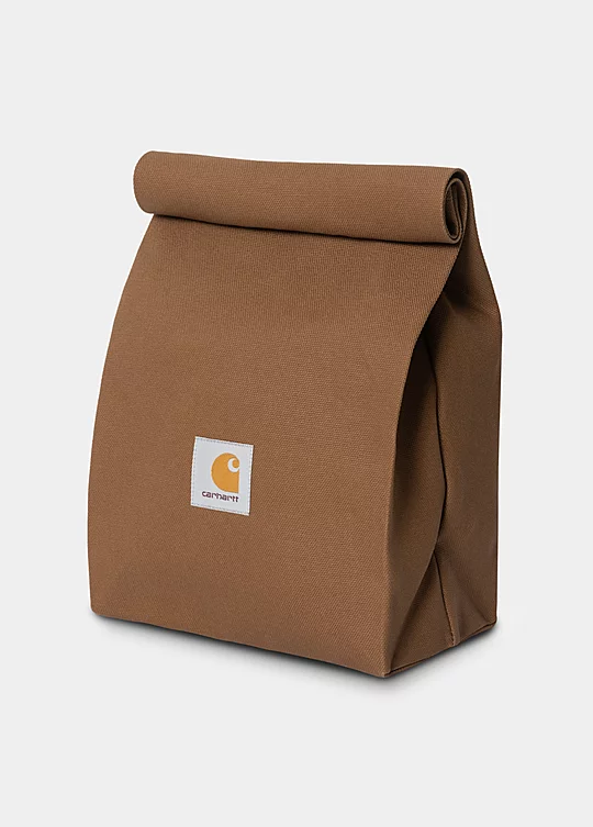 Carhartt WIP Lunch Bag in Marrone