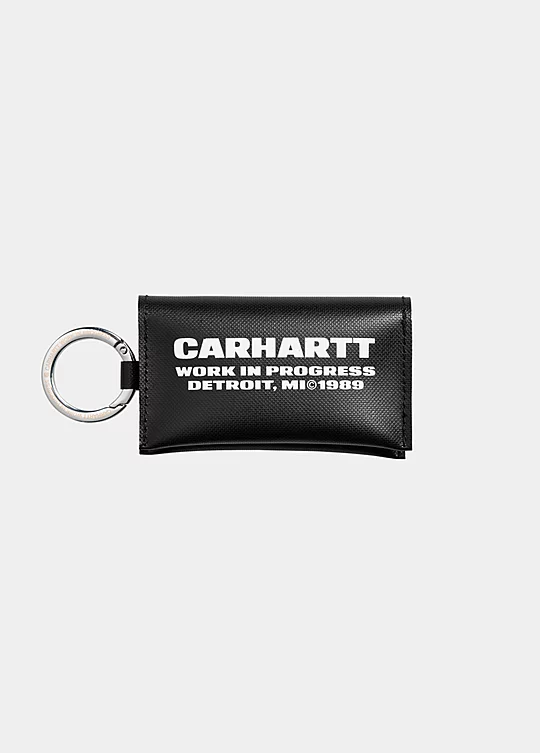 Carhartt WIP Link Script Keychain Noir