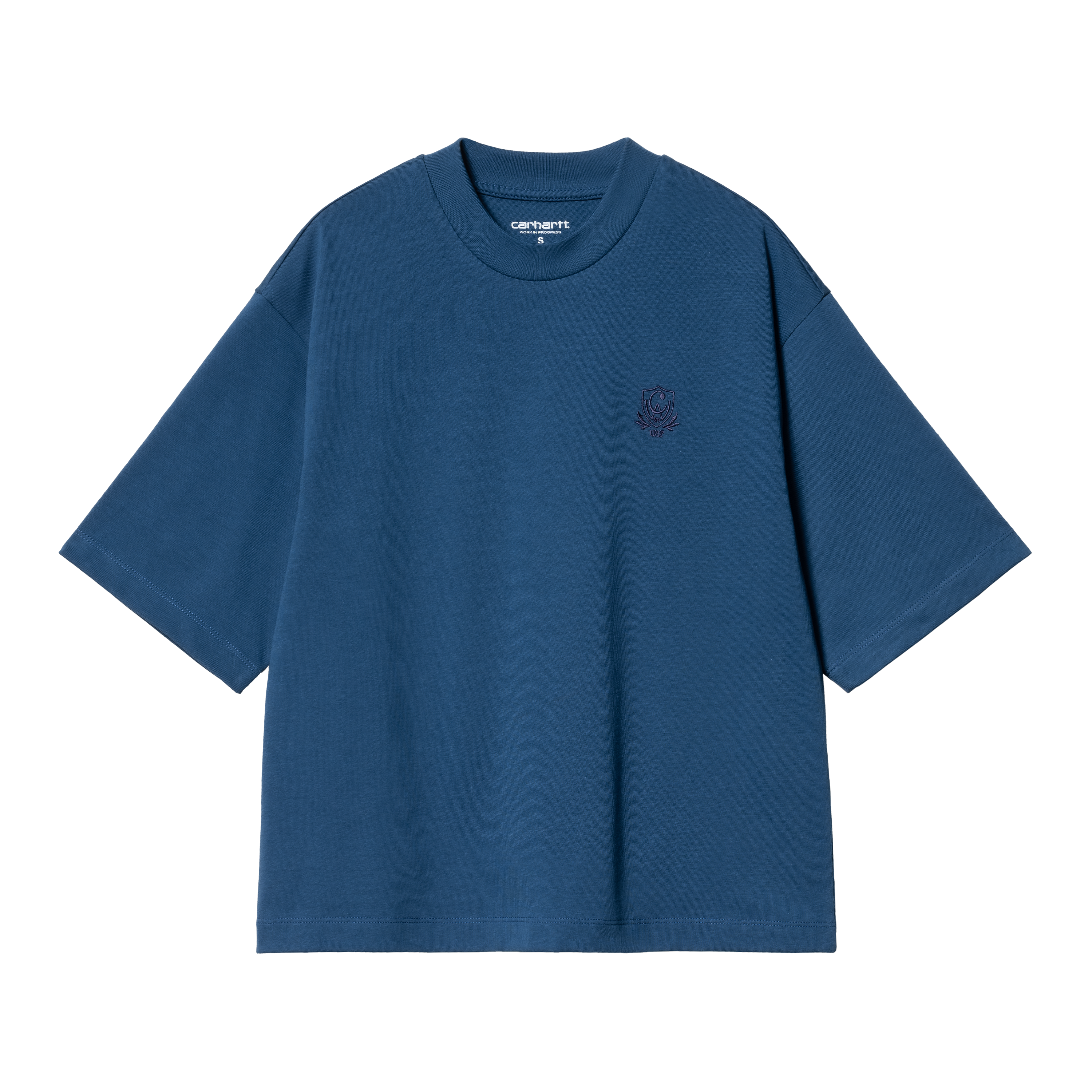 Carhartt WIP Women’s Short Sleeve Teagan T-Shirt in Blau