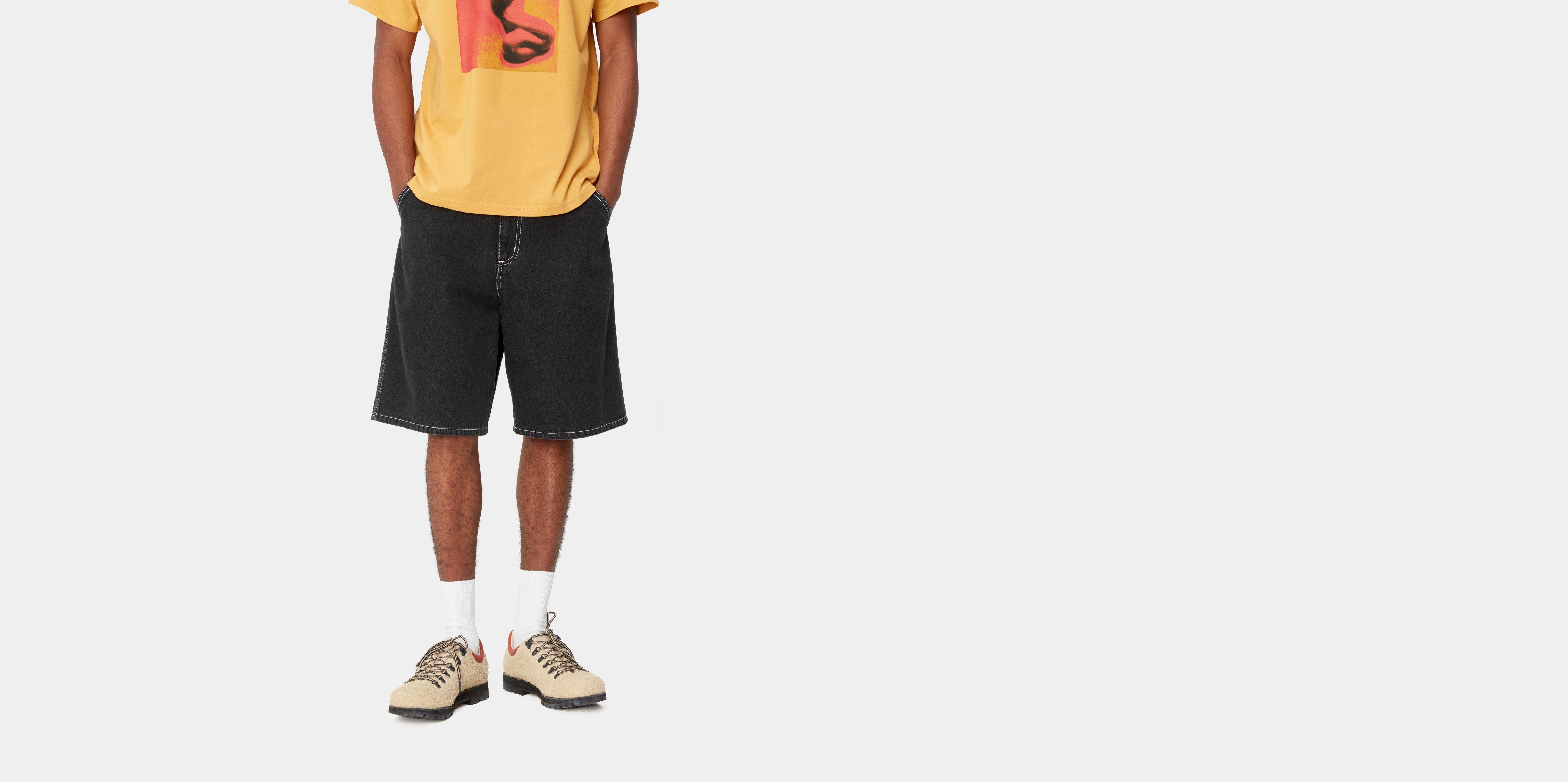 Carhartt WIP Simple Short Black stone washed | 36 | Men
