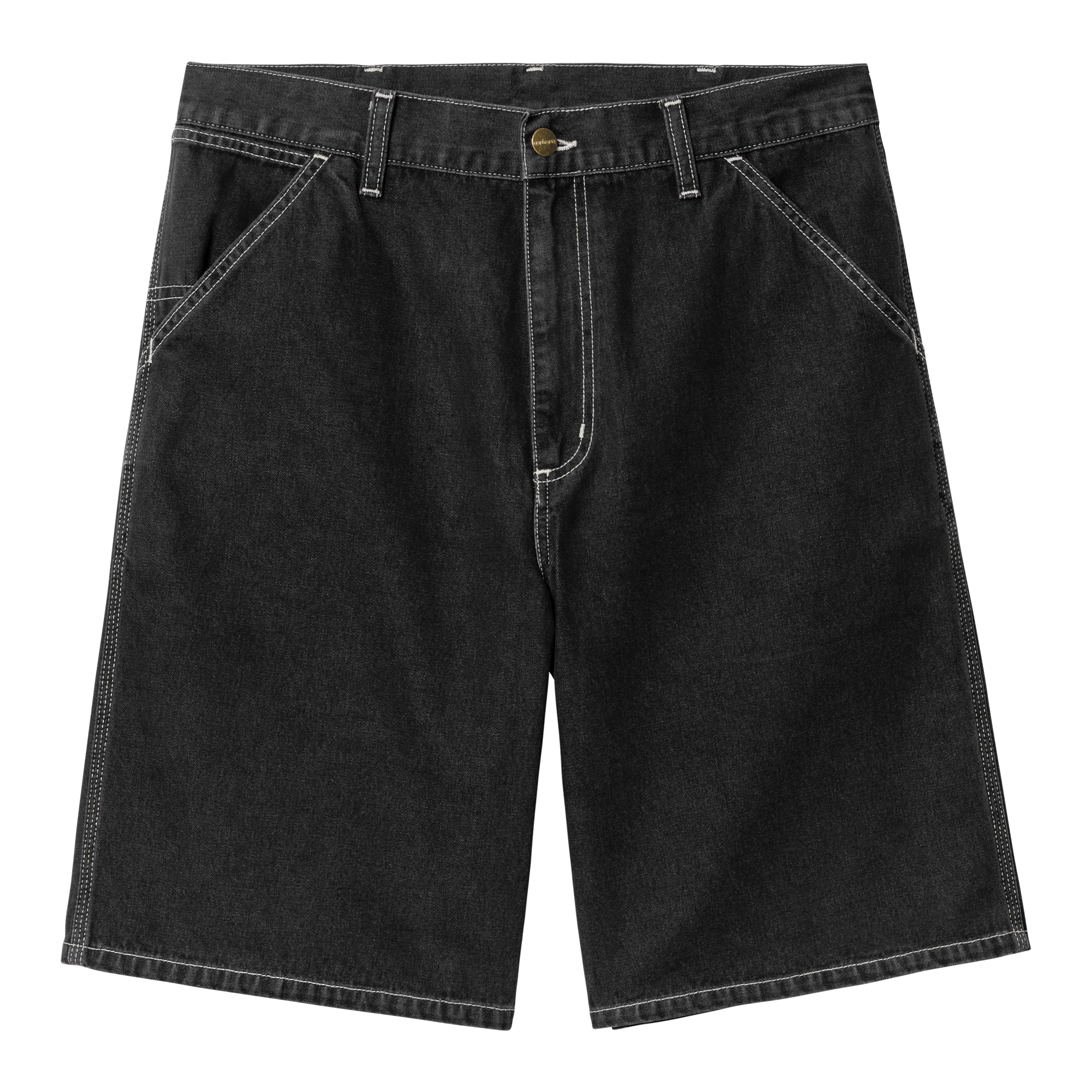 Carhartt WIP Double Knee Short, Black | Official Online Store