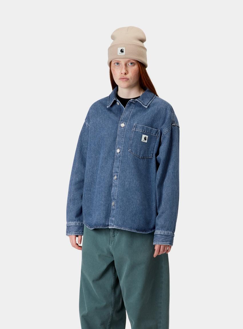 Carhartt WIP W' Alta Shirt Jac, Blue | Official Online Store Carhartt WIP W' Alta Shirt Jac, Blue | Official Online Store