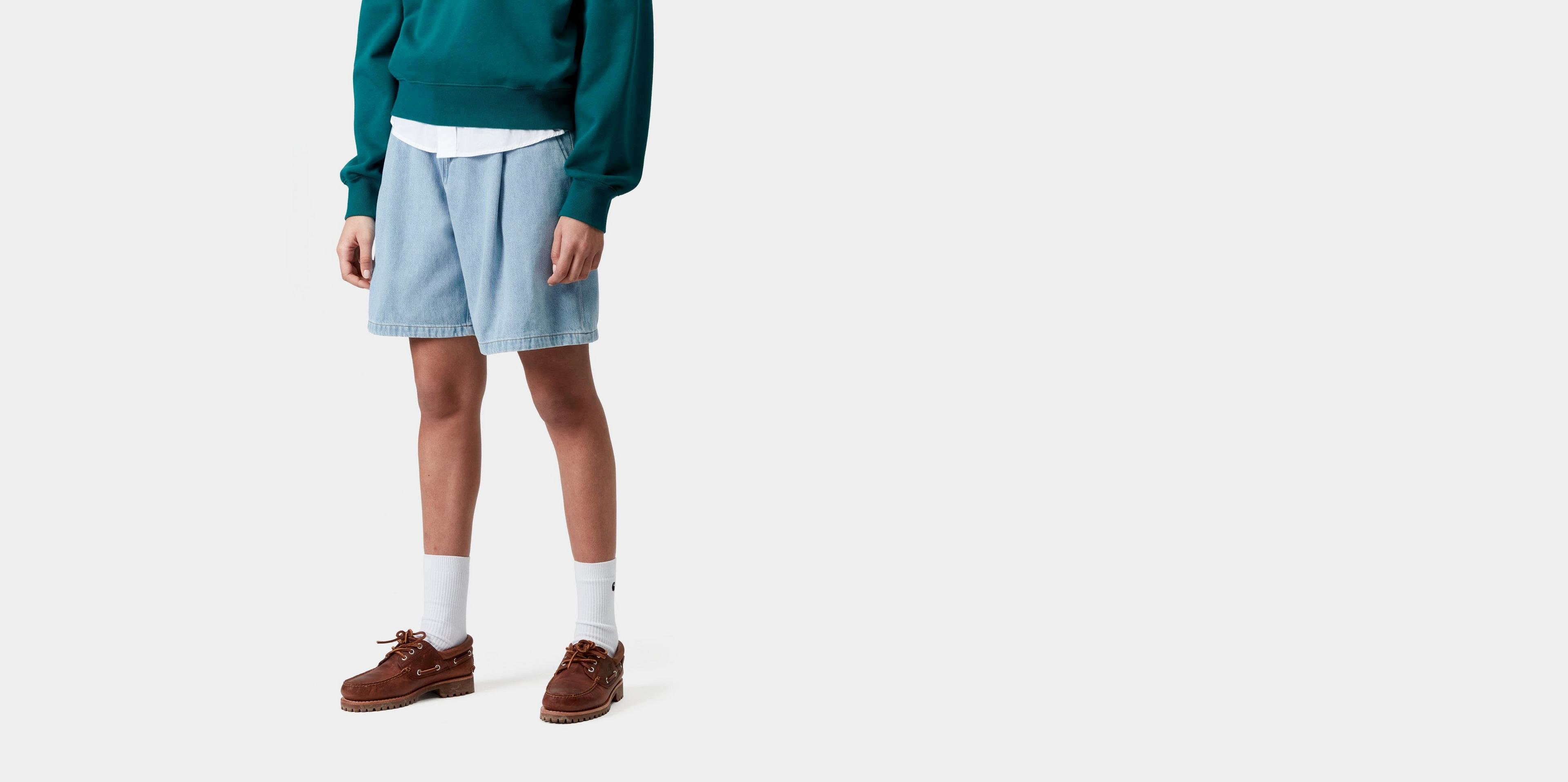 ショートパンツ CARHARTT WIP 'Alta' bermuda shorts Light Blue Carhartt WIP W' Alta Short, Blue | Official Online Store