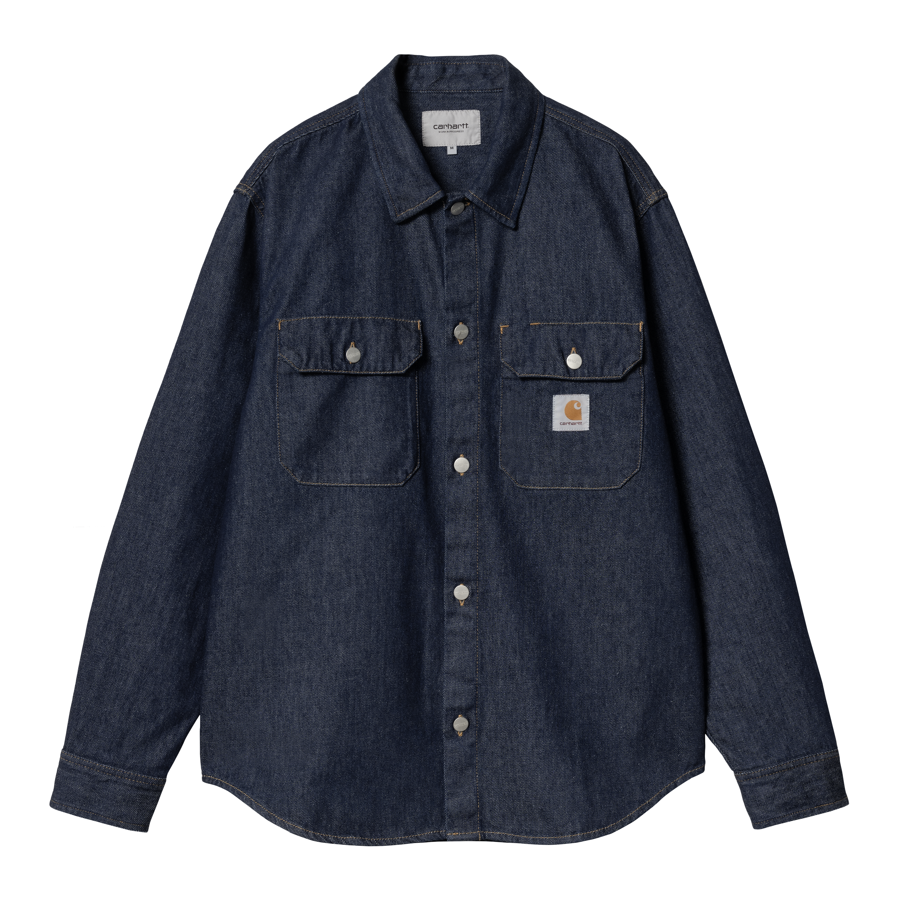 Carhartt WIP Harvey Shirt Jac in Blau